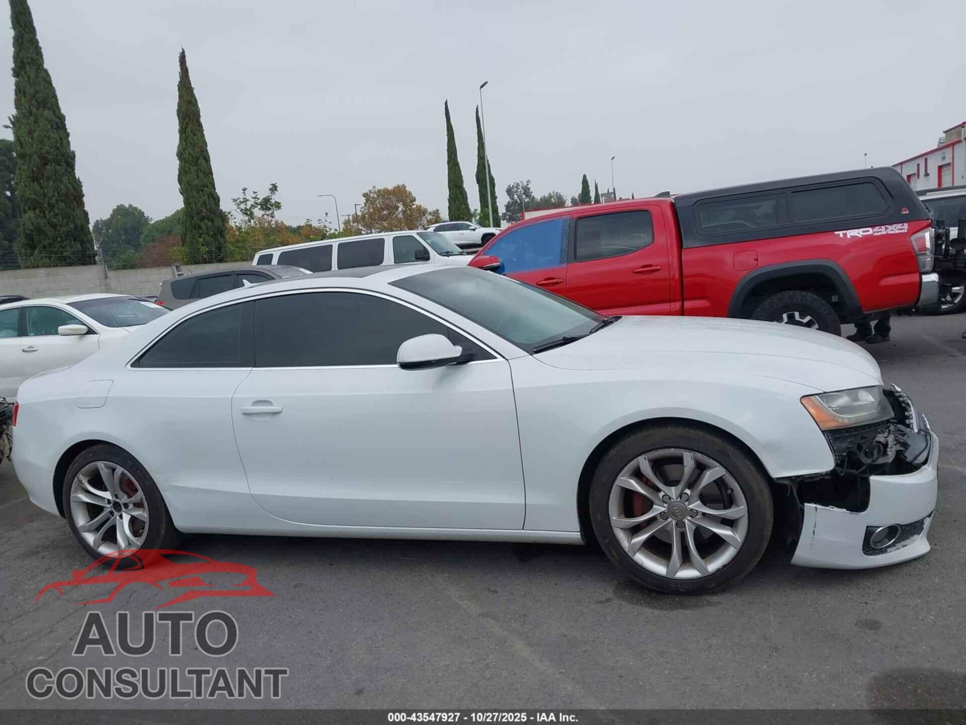 AUDI A5 2012 - WAULFAFR7CA005294
