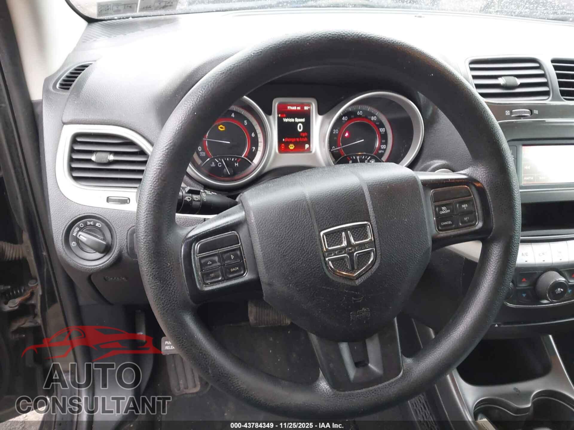 DODGE JOURNEY 2017 - 3C4PDCAB8HT638709