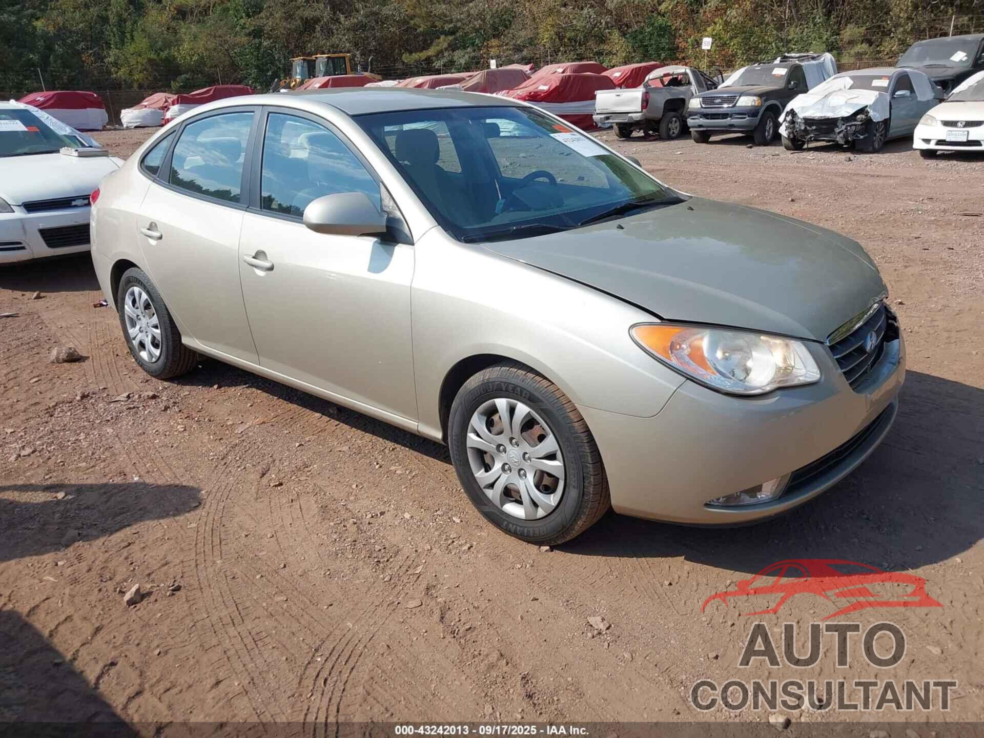 HYUNDAI ELANTRA 2009 - KMHDU46D09U759207