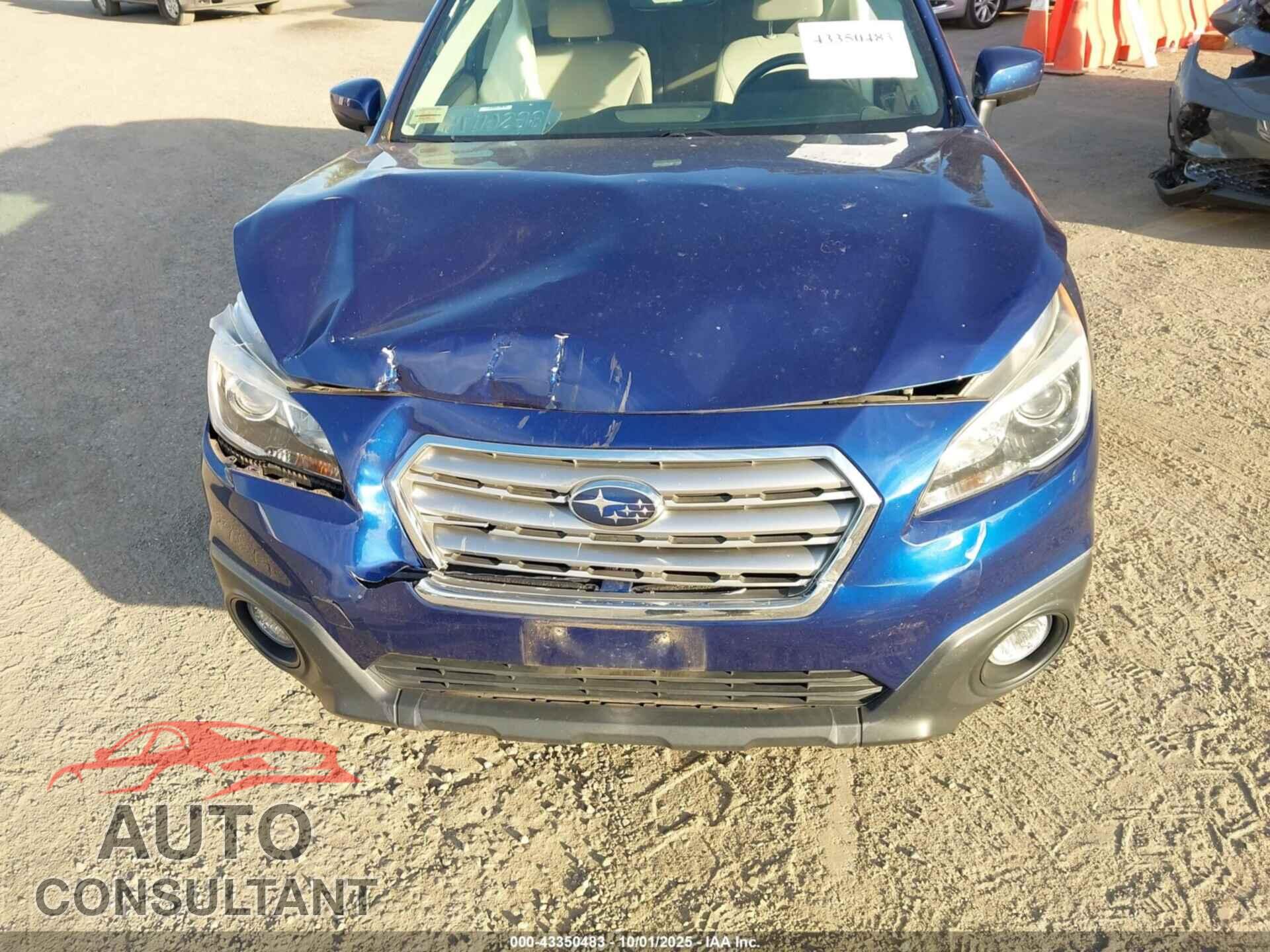 SUBARU OUTBACK 2017 - 4S4BSADC6H3233884