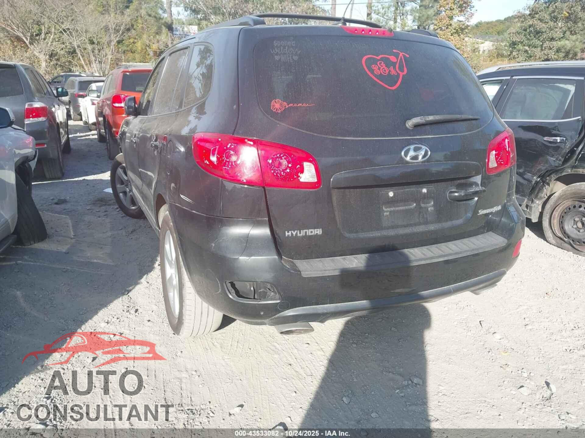 HYUNDAI SANTA FE 2009 - 5NMSH13E29H257124