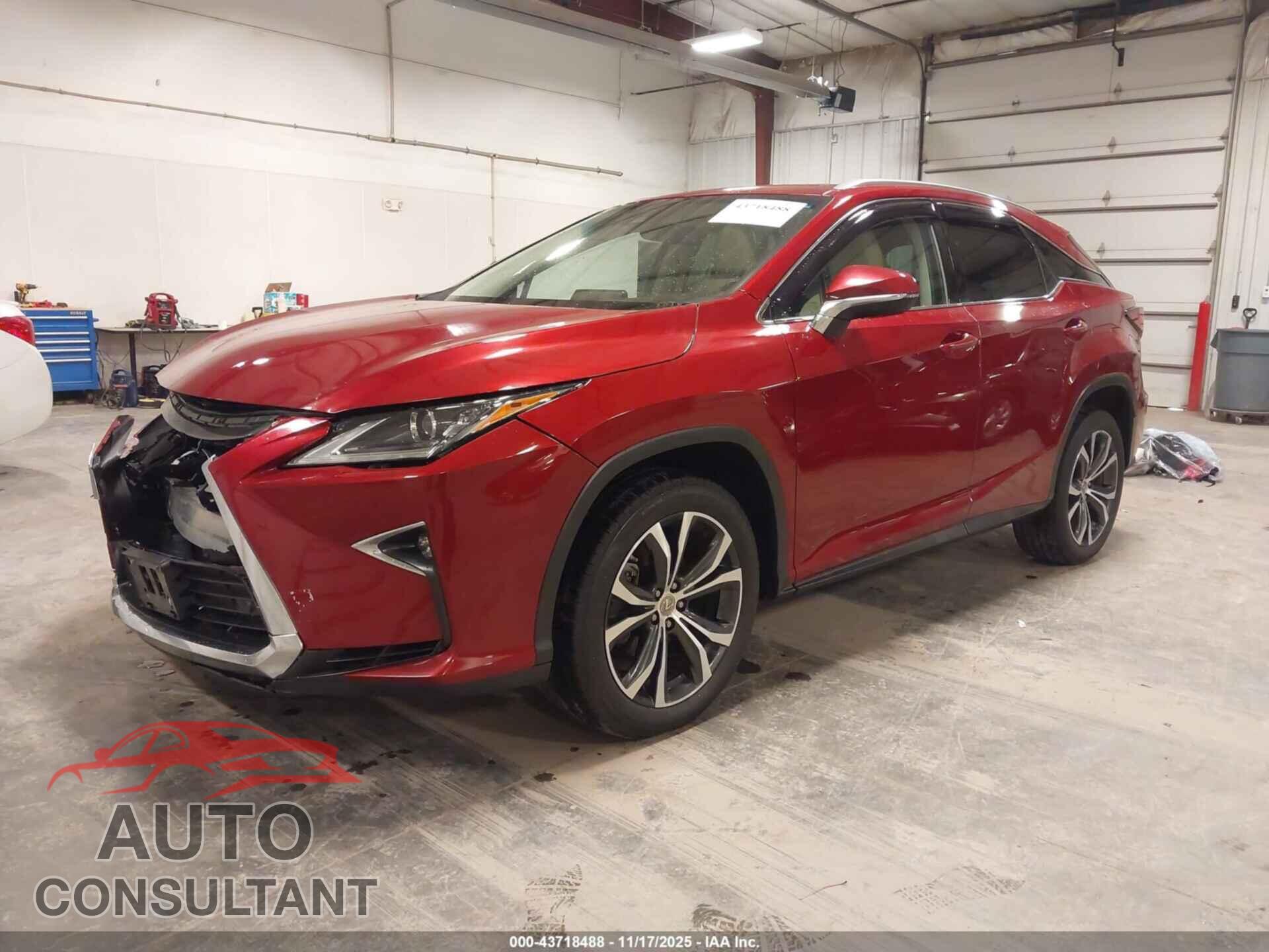 LEXUS RX 350 2017 - 2T2BZMCA3HC093958