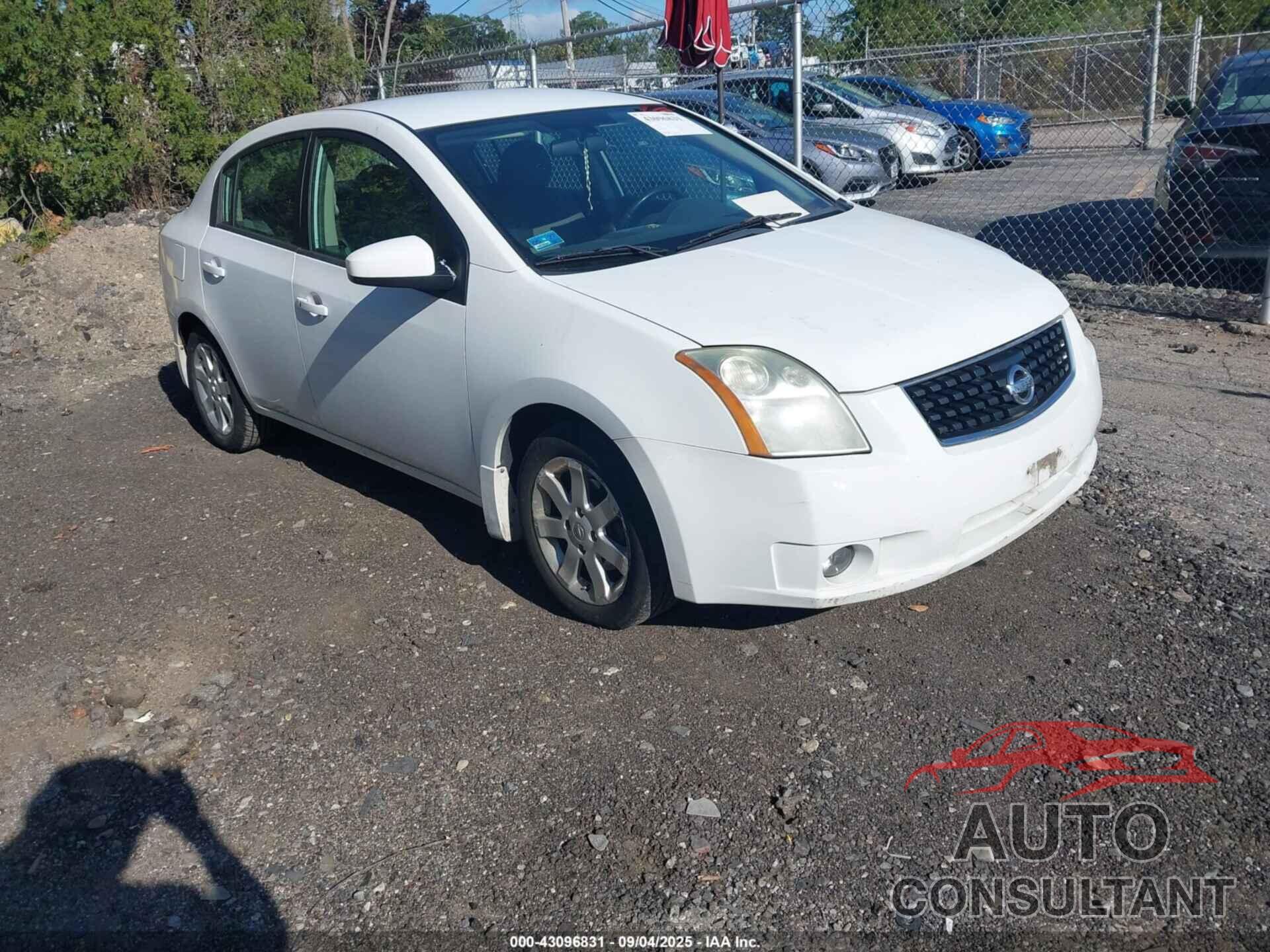 NISSAN SENTRA 2009 - 3N1AB61EX9L692329