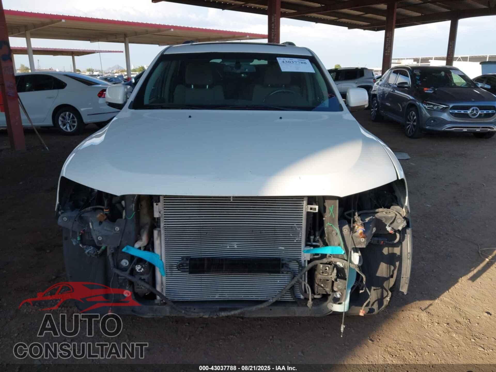 DODGE DURANGO 2012 - 1C4SDHDT8CC261587