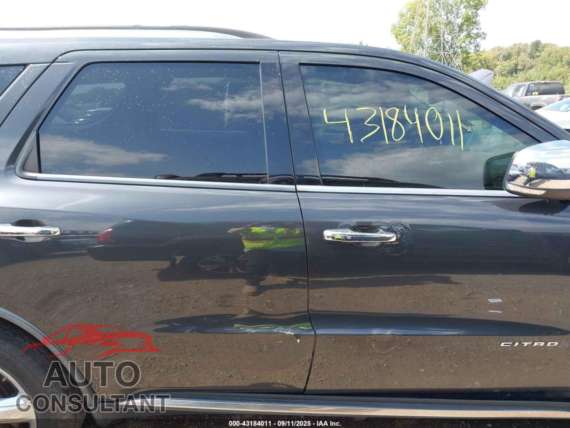 DODGE DURANGO 2011 - 1D4SE5GT7BC712324