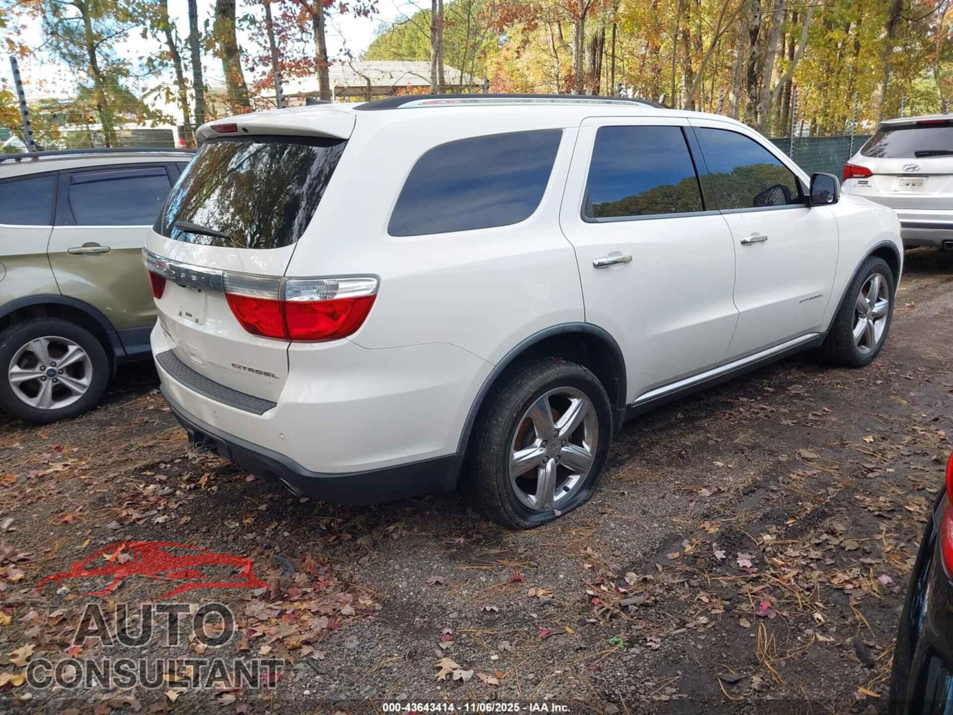 DODGE DURANGO 2012 - 1C4SDJET2CC112601