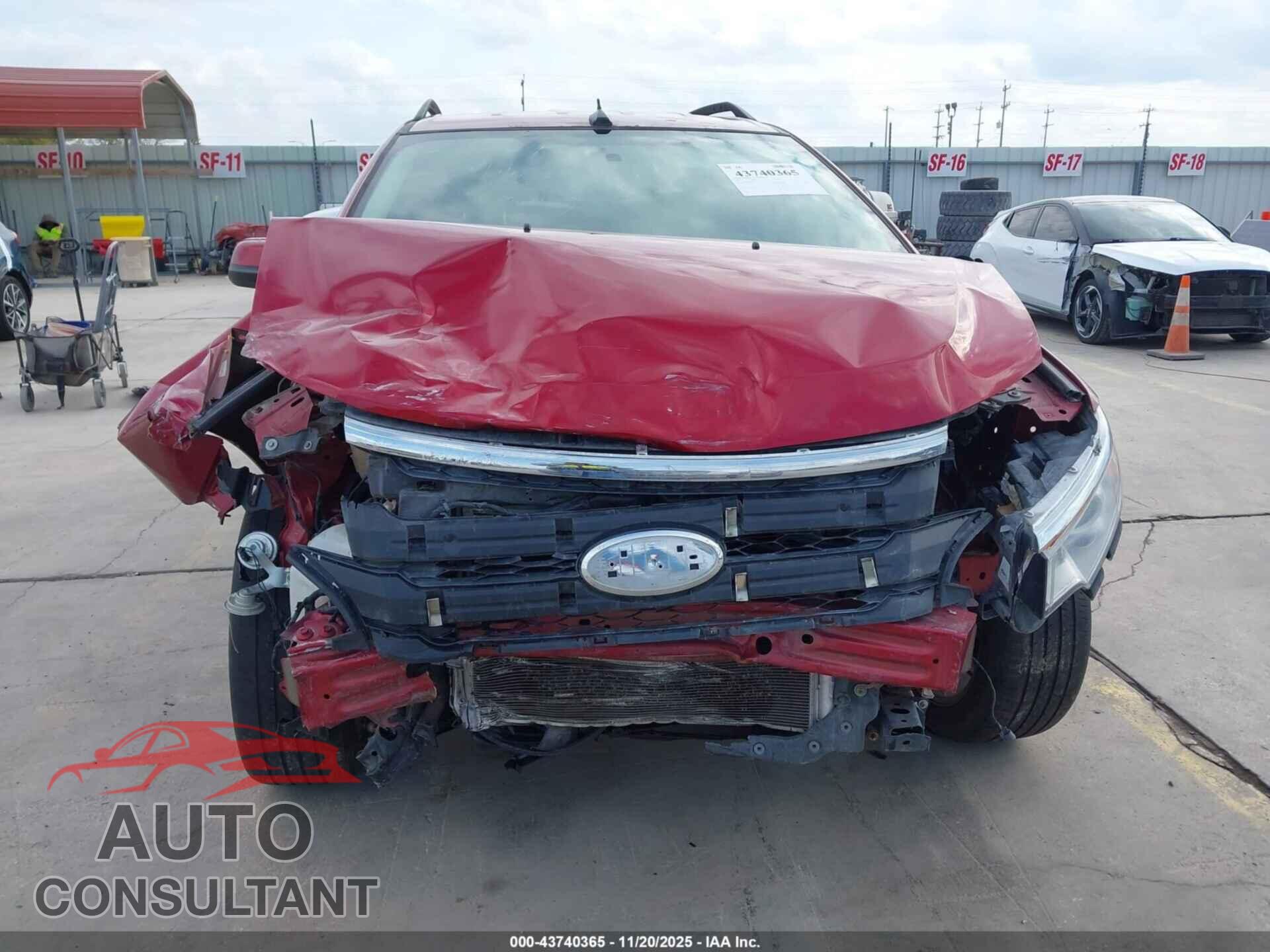 FORD EDGE 2014 - 2FMDK3JC4EBB29995