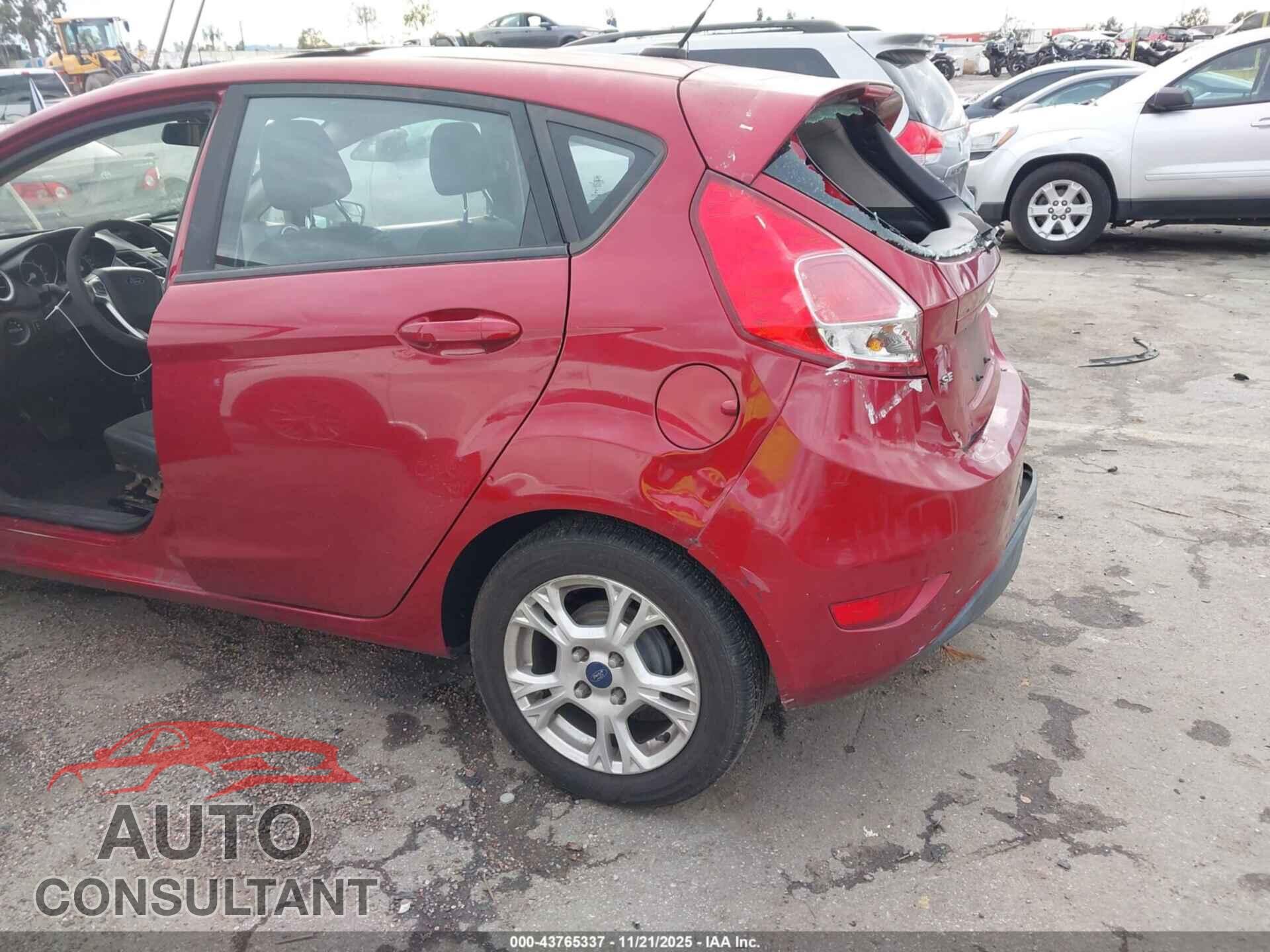 FORD FIESTA 2017 - 3FADP4EJ4HM125927