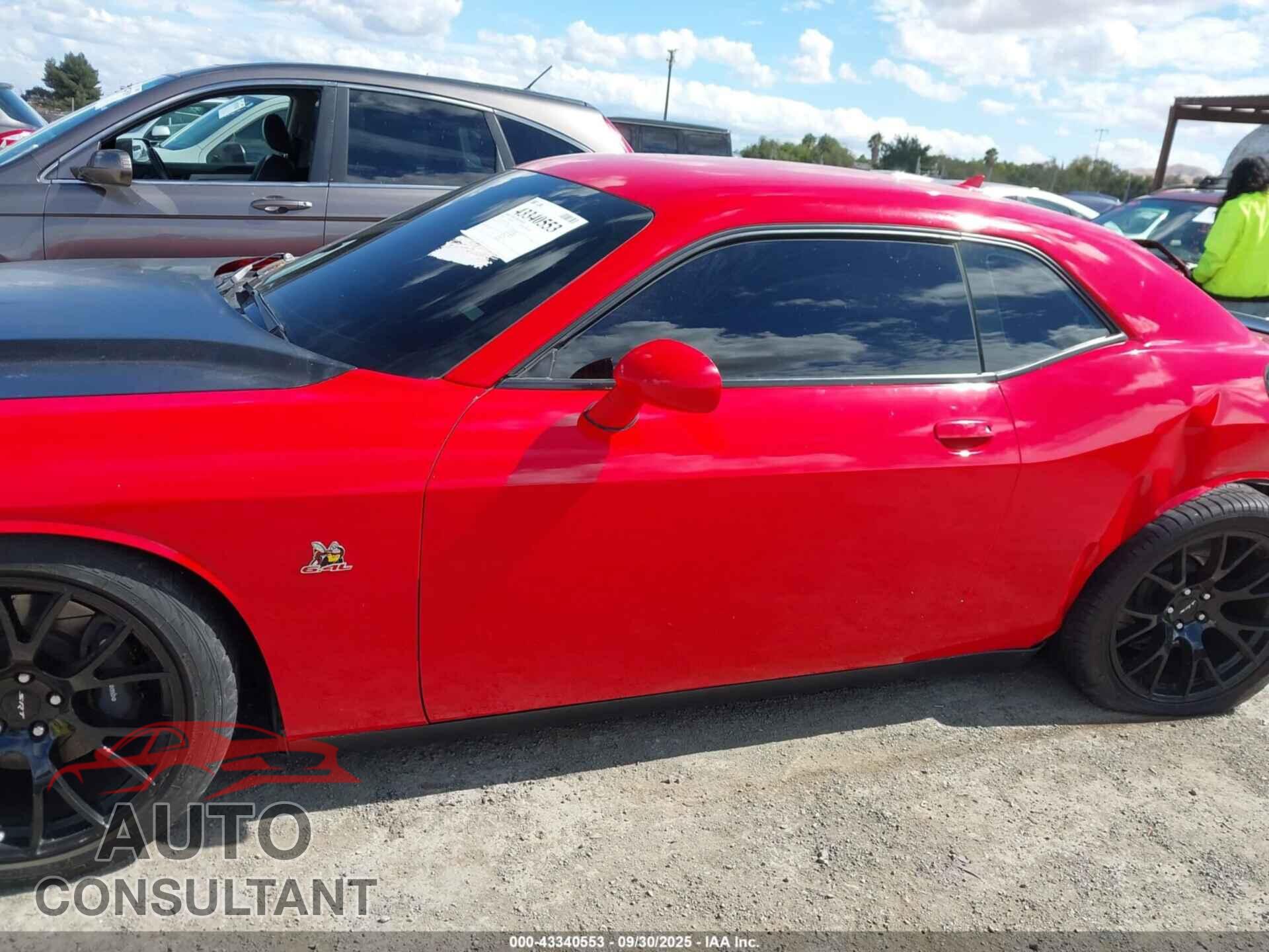 DODGE CHALLENGER 2016 - 2C3CDZFJ8GH162829