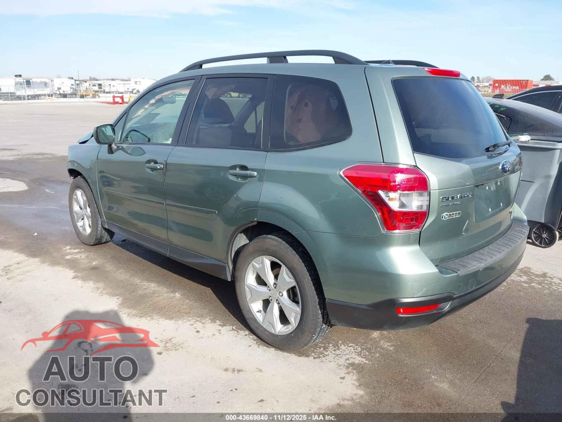 SUBARU FORESTER 2014 - JF2SJAEC4EH400961