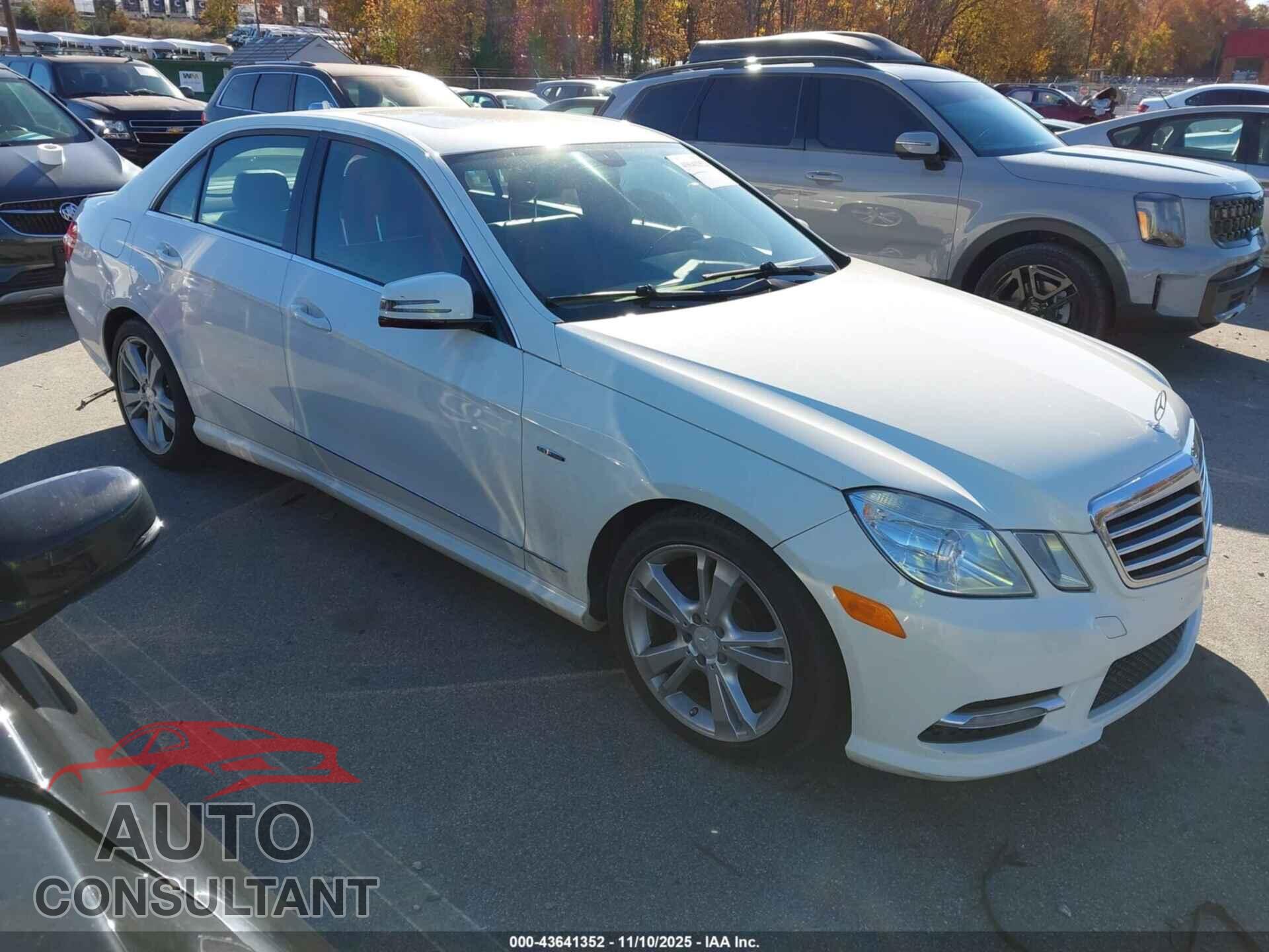 MERCEDES-BENZ E 350 2012 - WDDHF5KB3CA578630