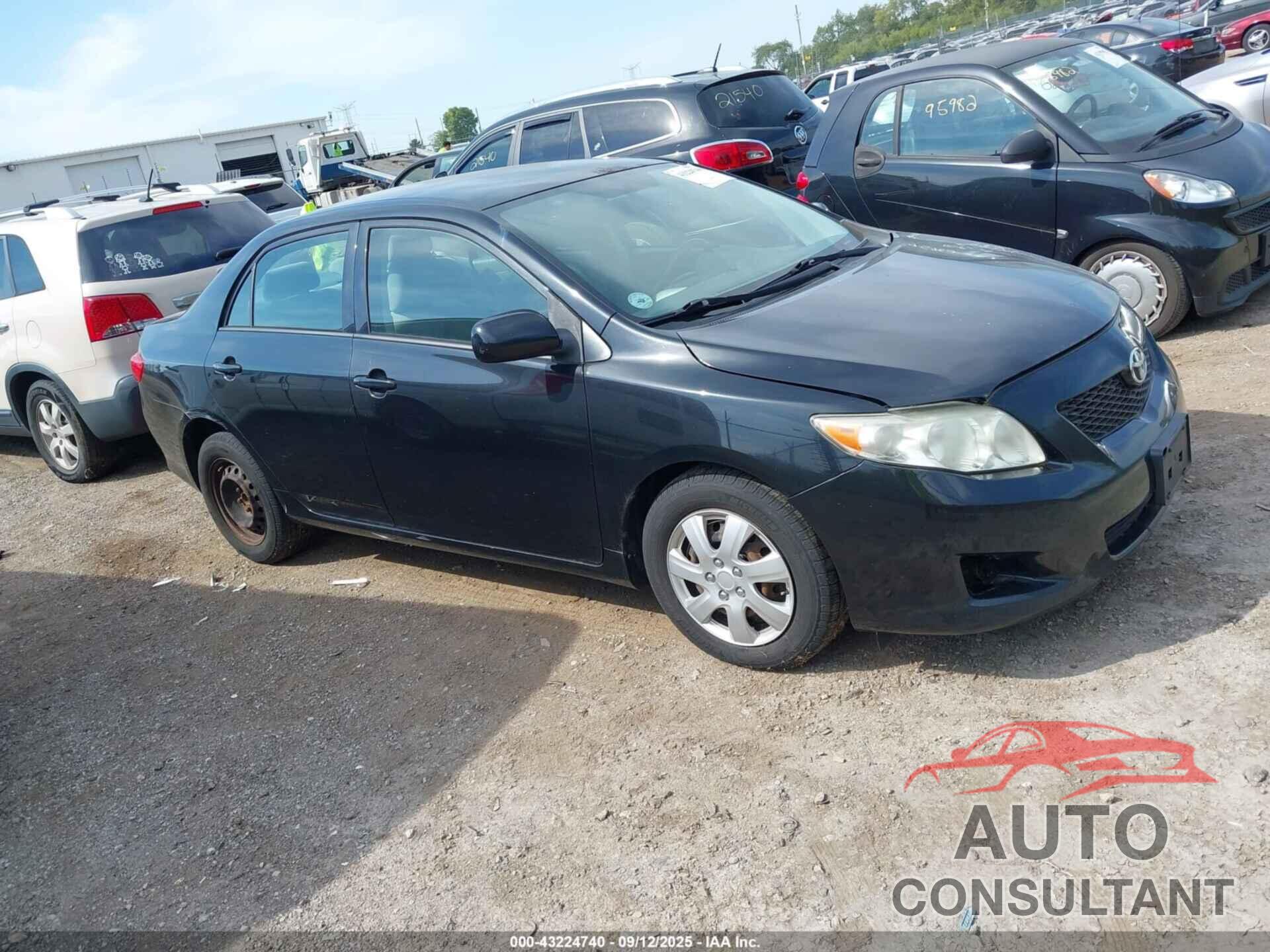 TOYOTA COROLLA 2009 - JTDBL40EX9J003787