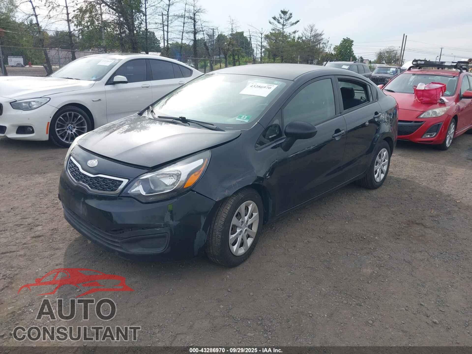 KIA RIO 2012 - KNADN4A33C6041742