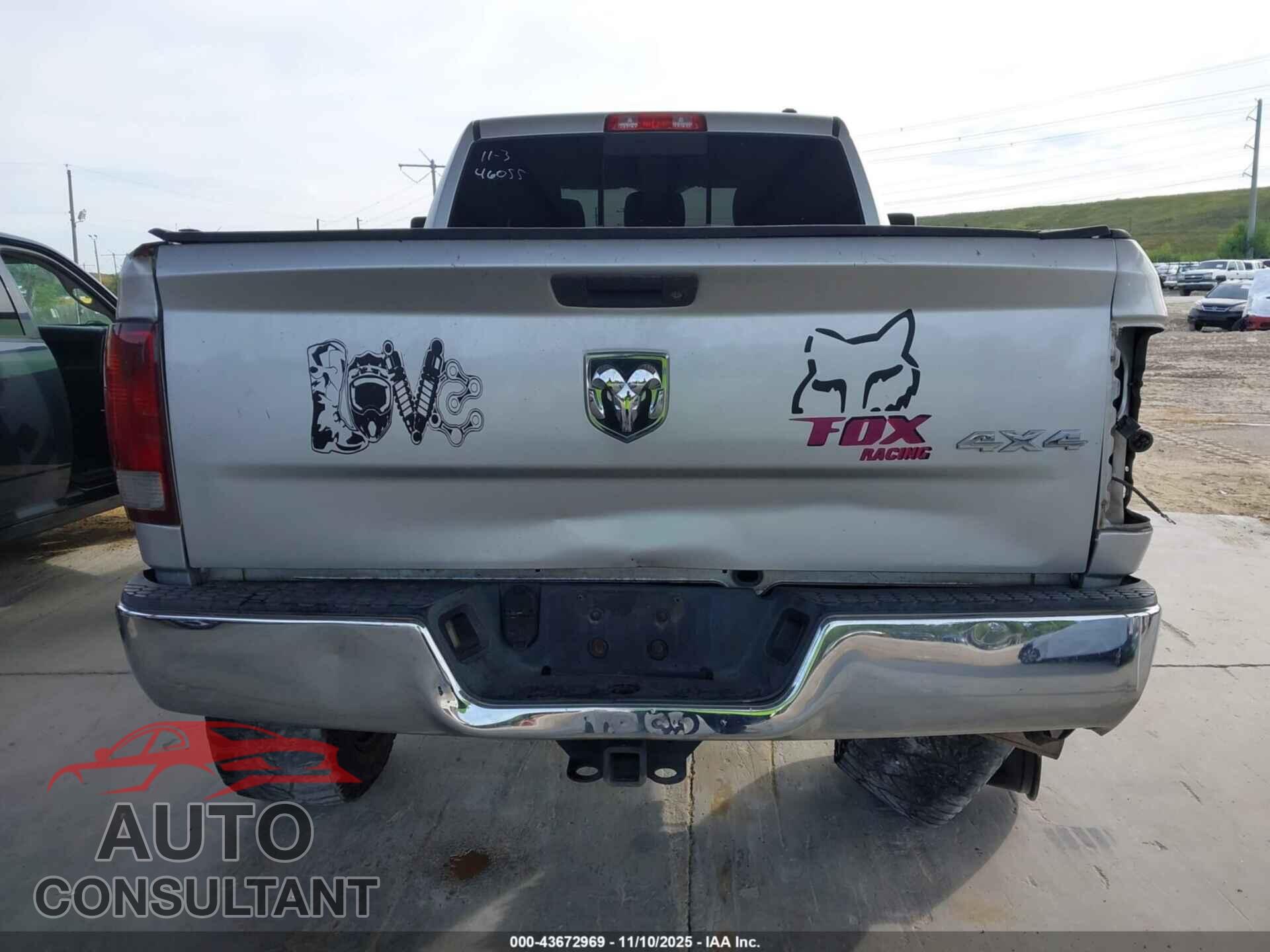 DODGE RAM 2500 2010 - 3D7UT2CL5AG125959