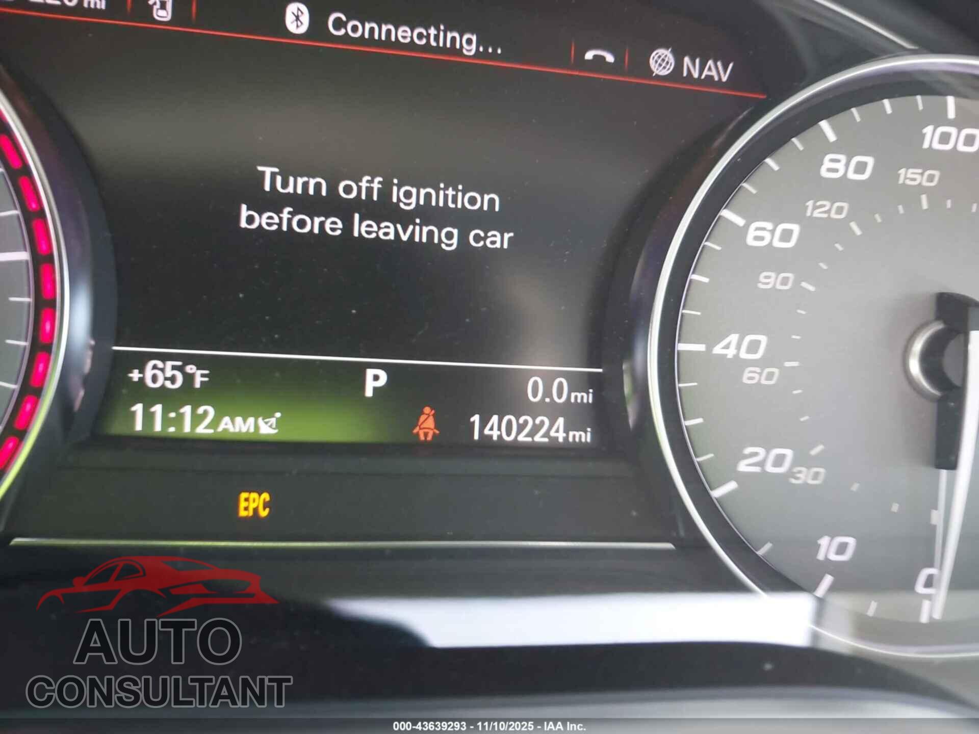 AUDI S8 2013 - WAUD2AFD7DN028475