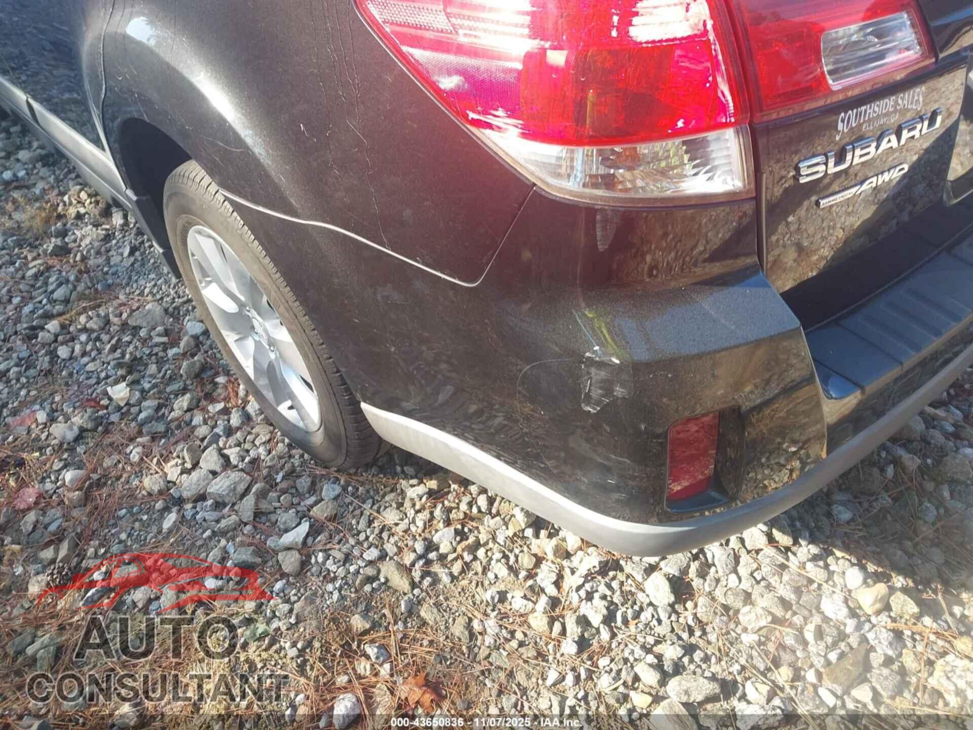 SUBARU OUTBACK 2011 - 4S4BRBGC8B3326846
