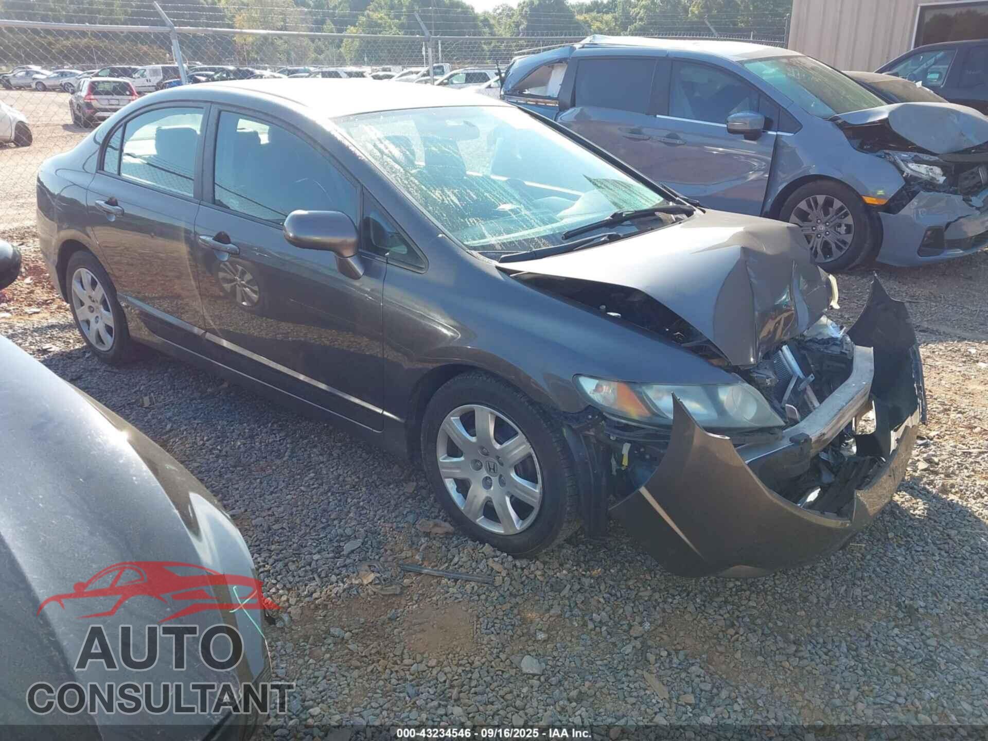 HONDA CIVIC 2010 - 19XFA1F5XAE082957