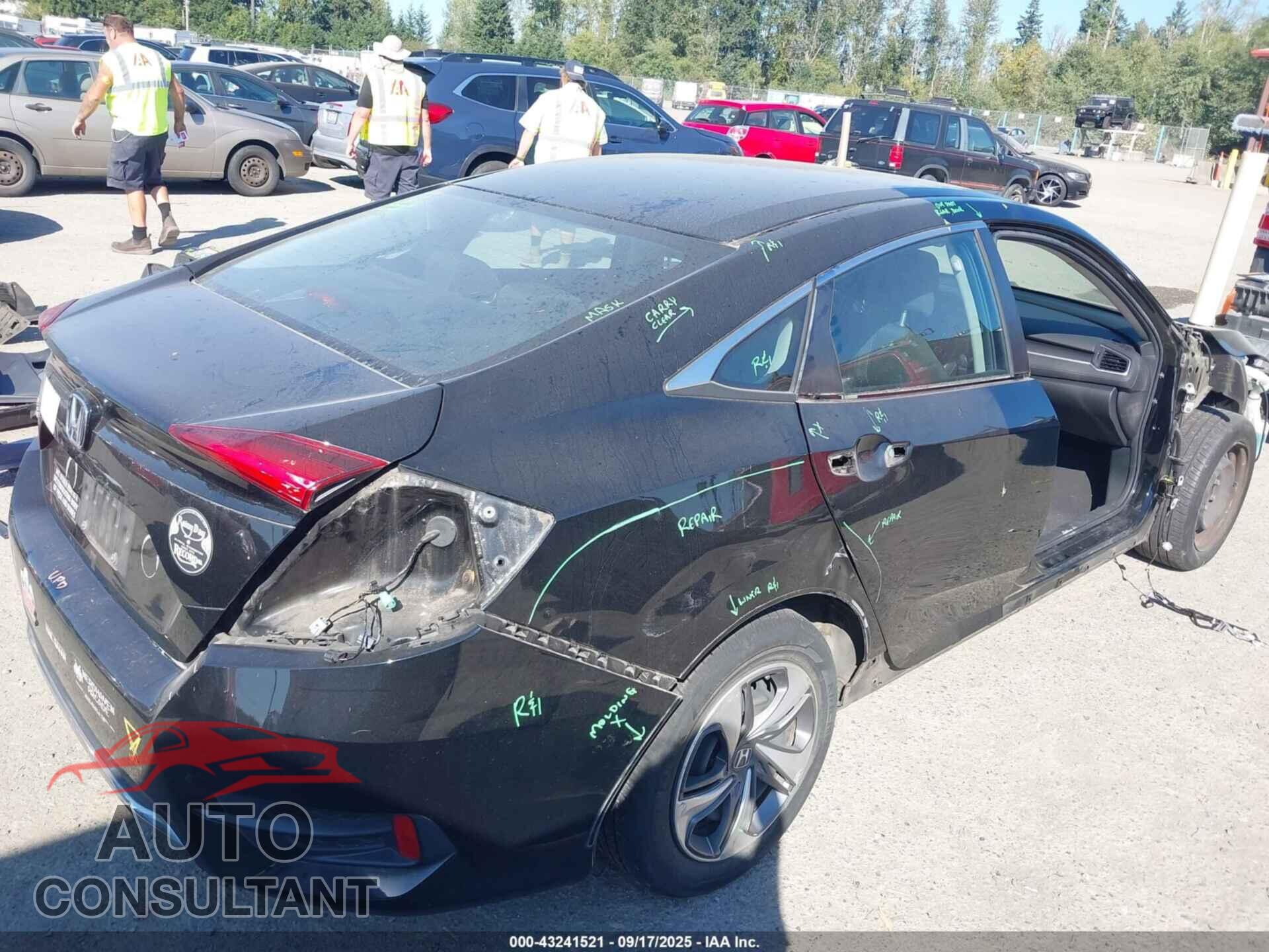 HONDA CIVIC 2019 - 2HGFC2F62KH521259