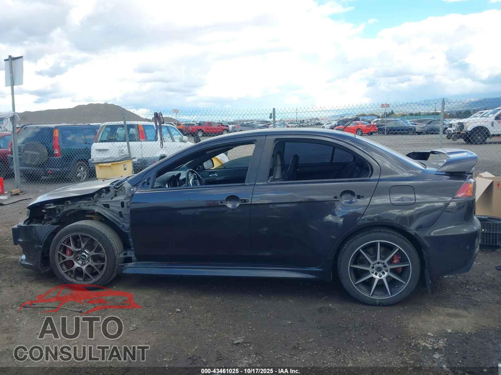 MITSUBISHI LANCER EVOLUTION 2010 - JA32W5FV0AU026078