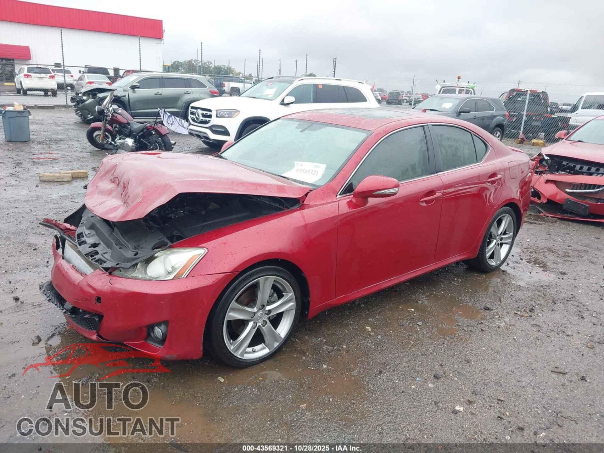 LEXUS IS 250 2012 - JTHBF5C21C5175249