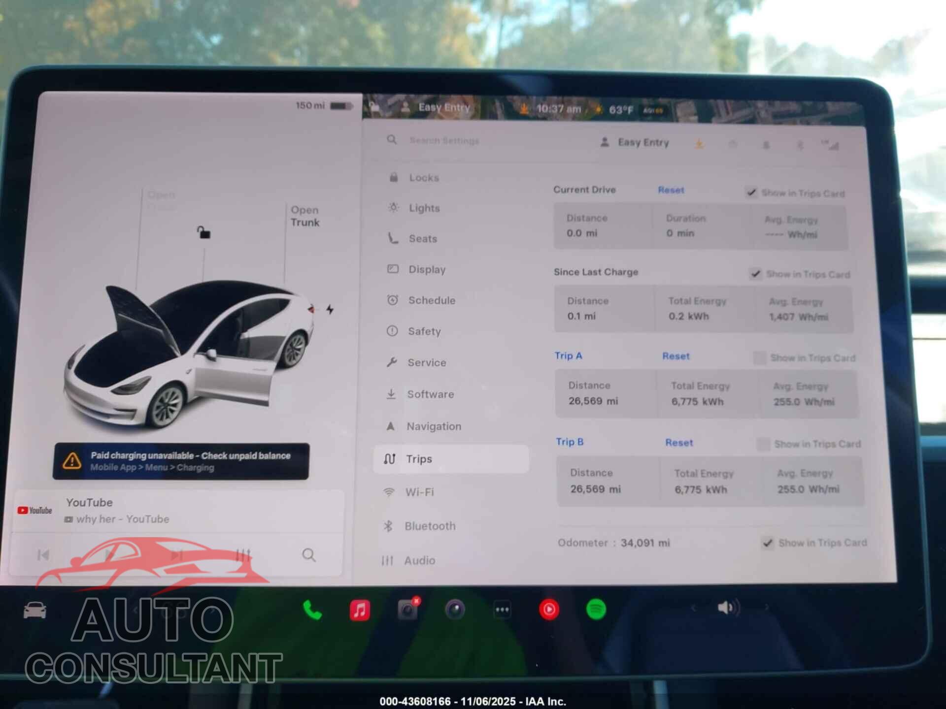 TESLA MODEL 3 2020 - 5YJ3E1EA7LF797584