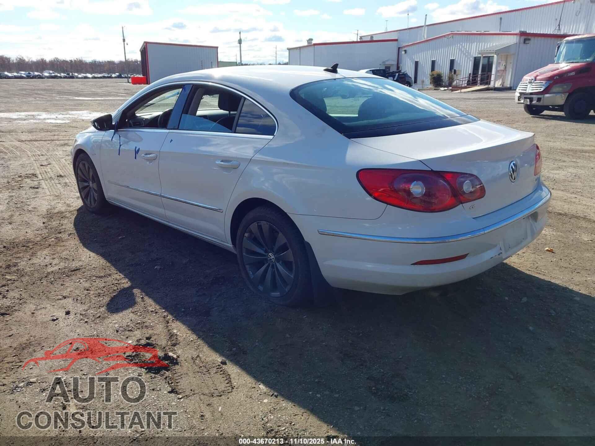 VOLKSWAGEN CC 2012 - WVWMP7AN4CE512674