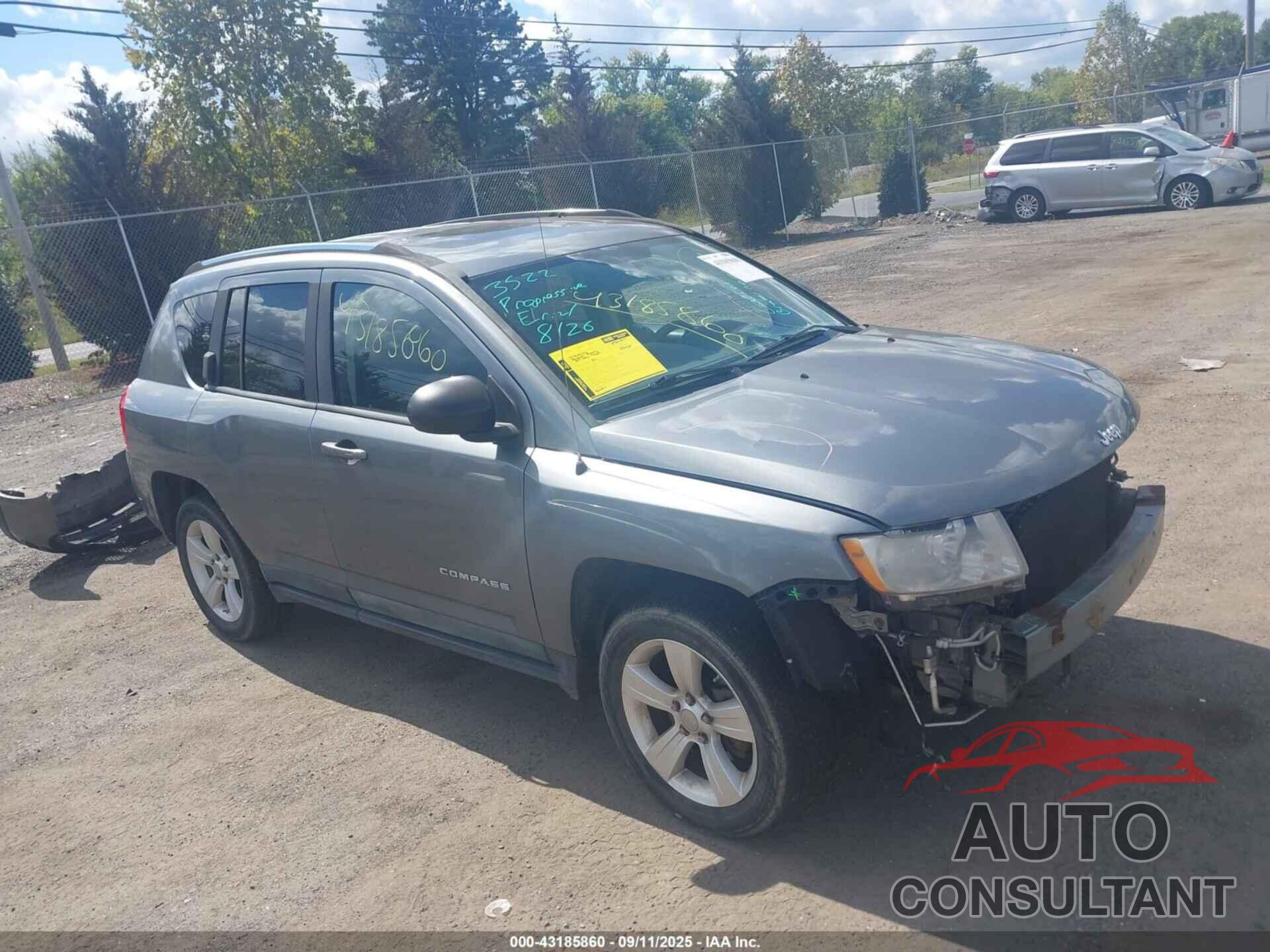 JEEP COMPASS 2011 - 1J4NF1FB4BD278084