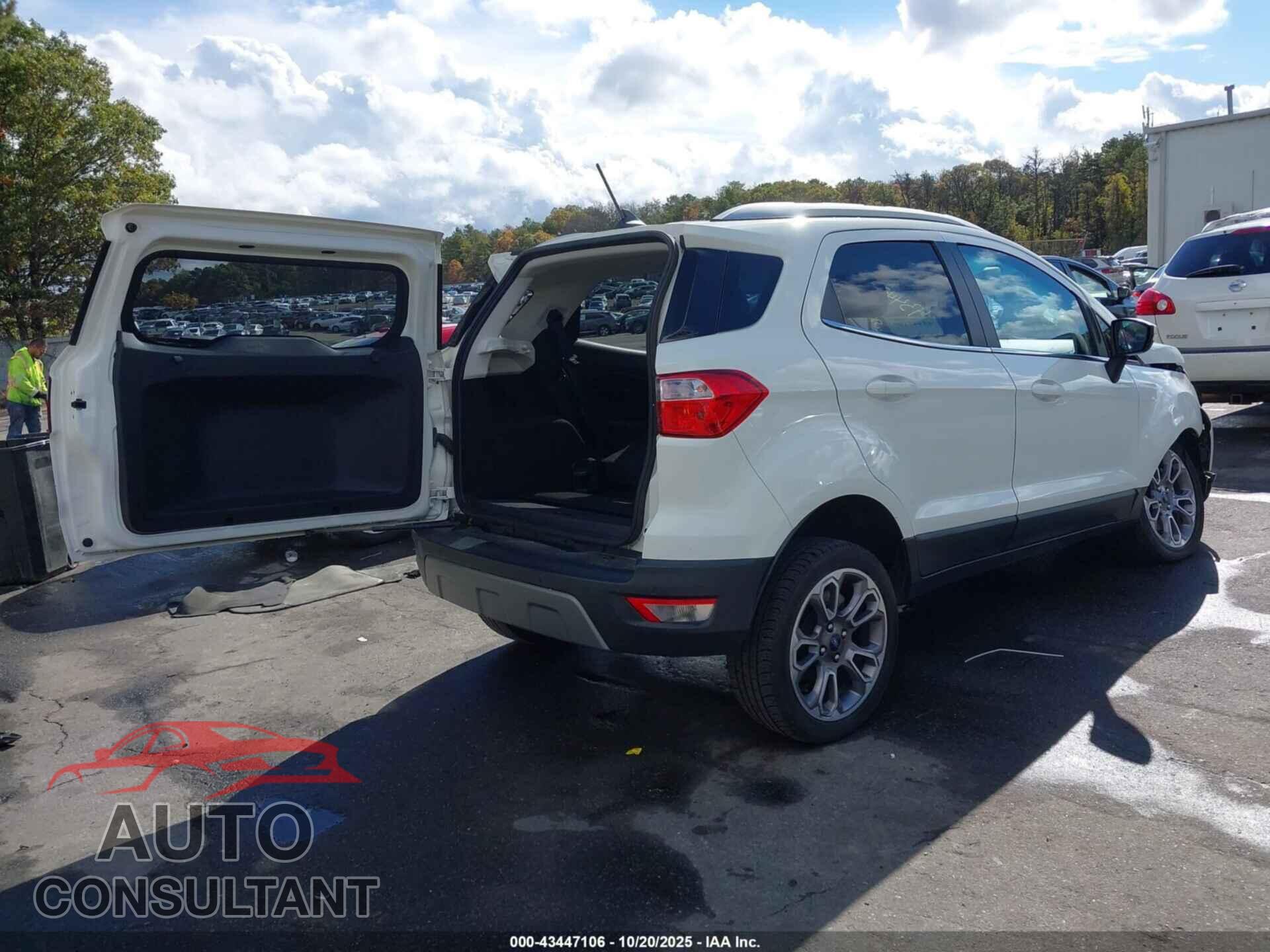 FORD ECOSPORT 2021 - MAJ6S3KL9MC401375