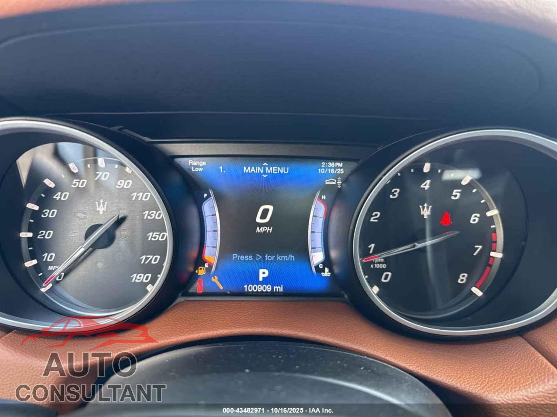 MASERATI LEVANTE 2017 - ZN661XUS6HX221843
