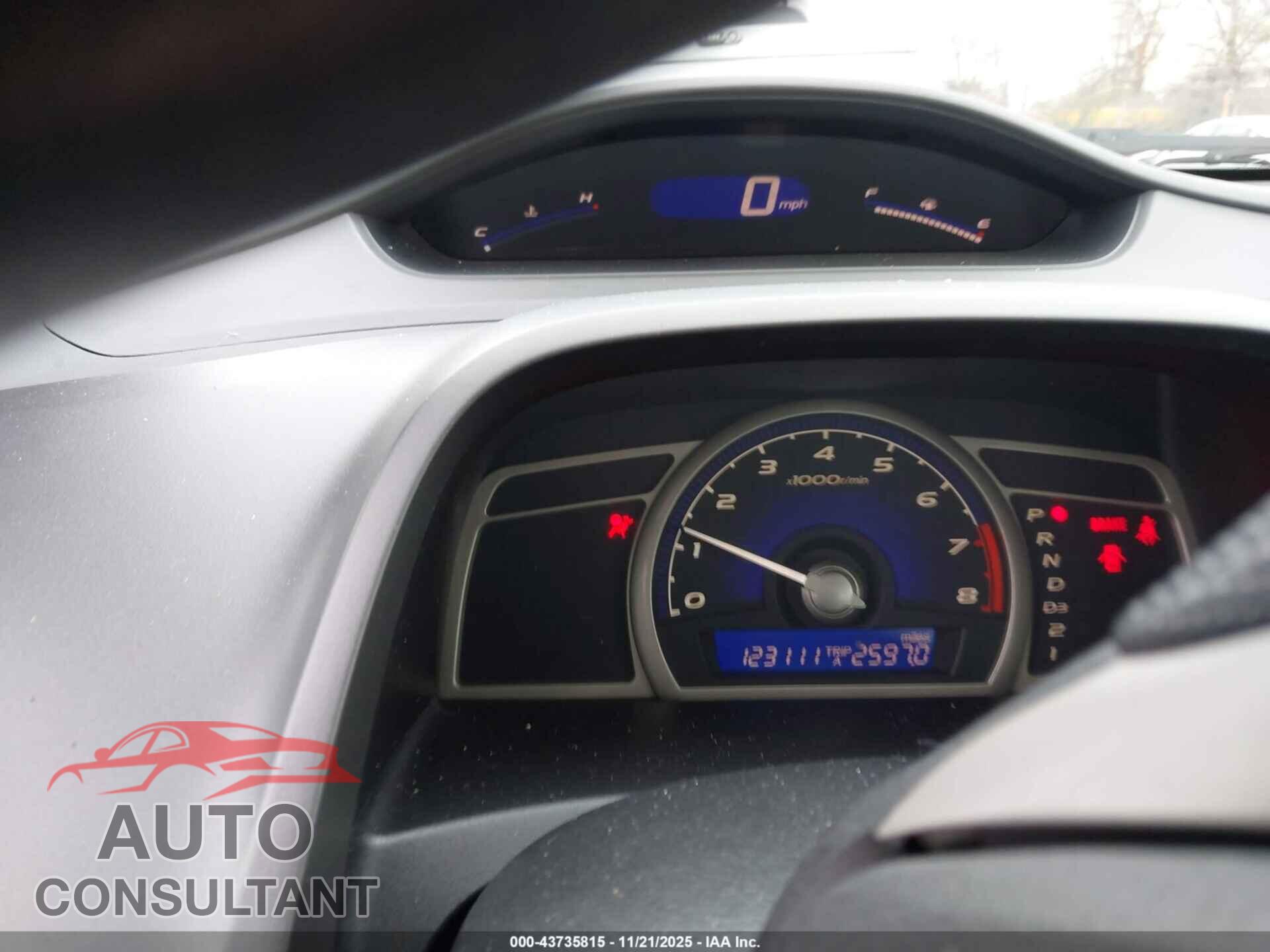 HONDA CIVIC 2010 - 19XFA1F8XAE060743