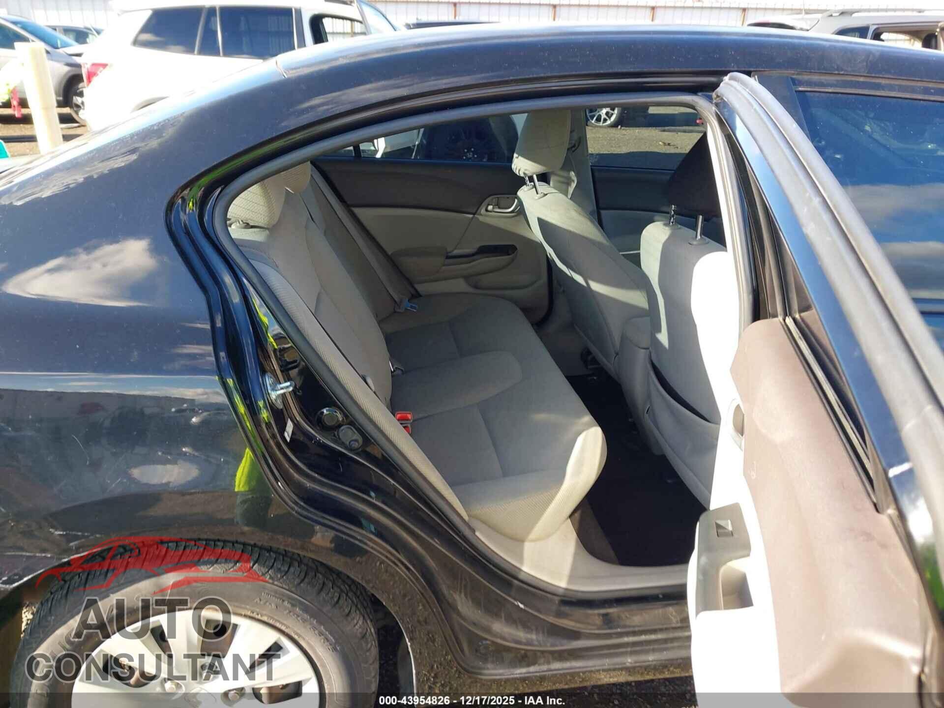 HONDA CIVIC 2012 - JHMFB2F51CS000387