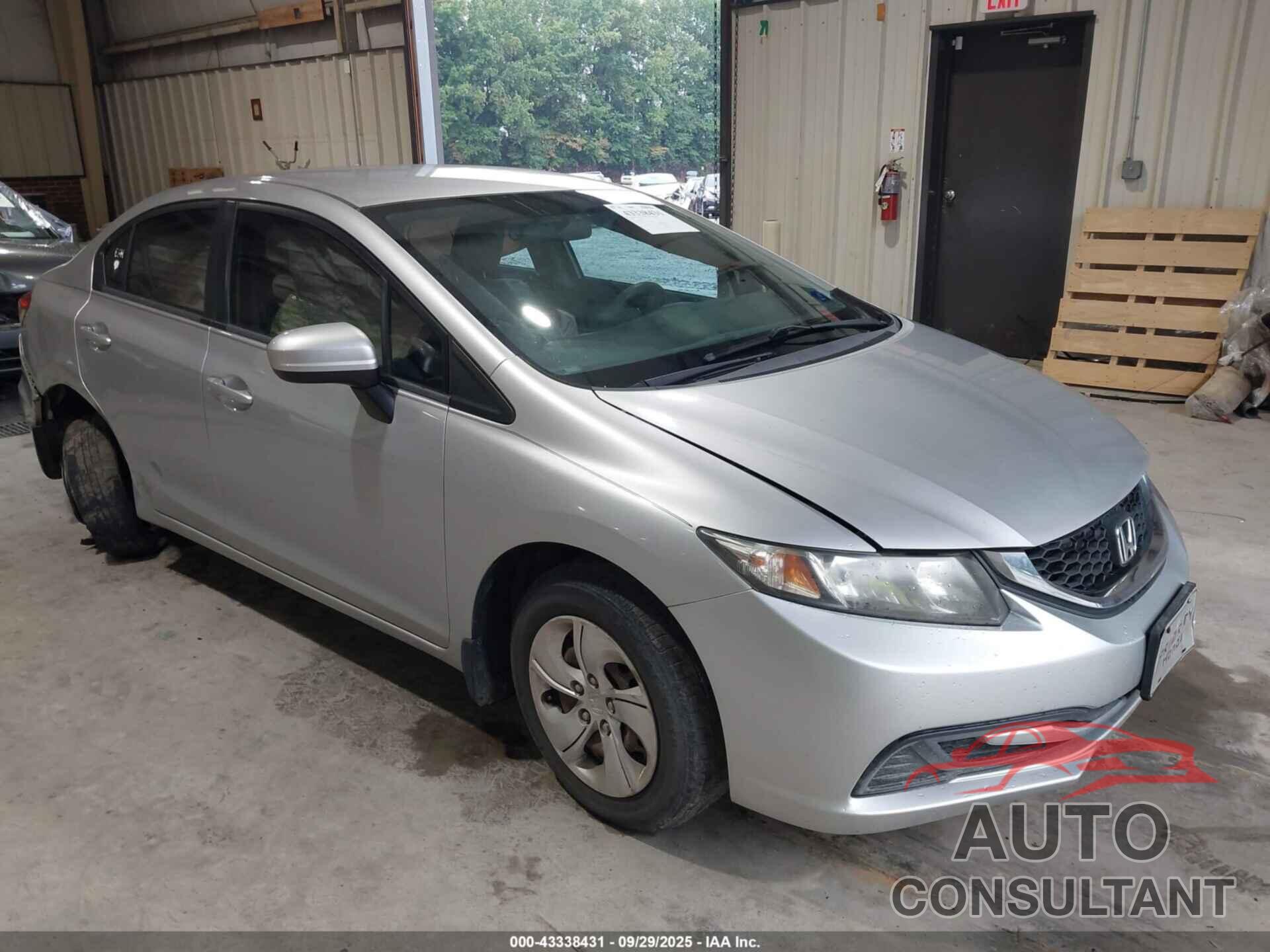 HONDA CIVIC 2014 - 19XFB2F53EE033298