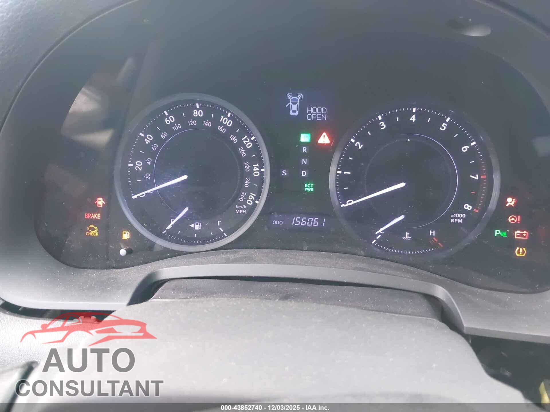 LEXUS IS 250C 2012 - JTHFF2C28C2523131