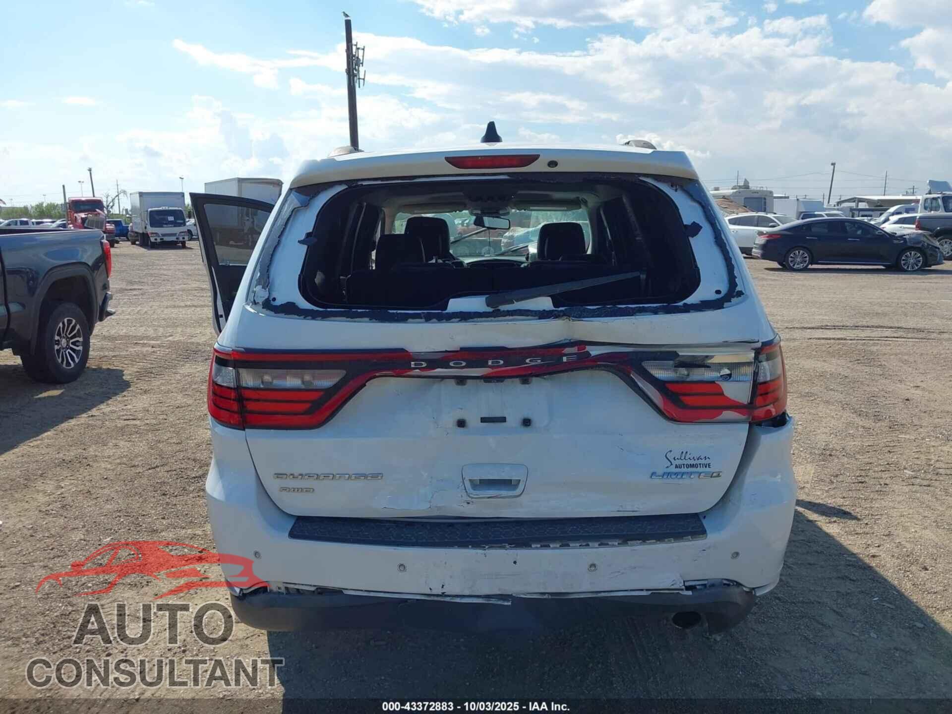DODGE DURANGO 2015 - 1C4RDJDG9FC161494
