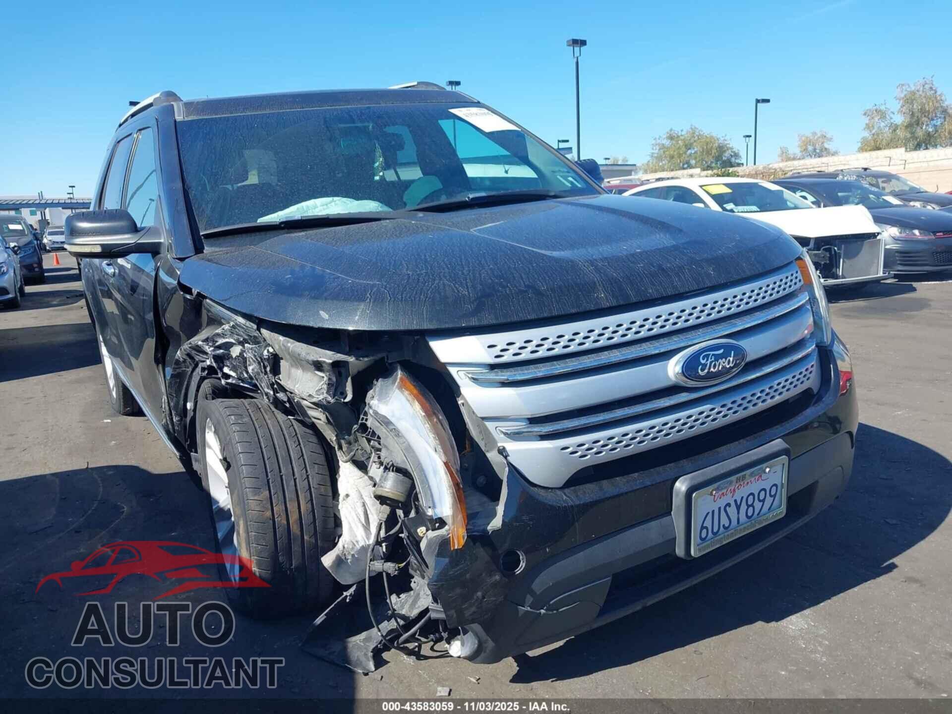FORD EXPLORER 2013 - 1FM5K7D83DGB07092
