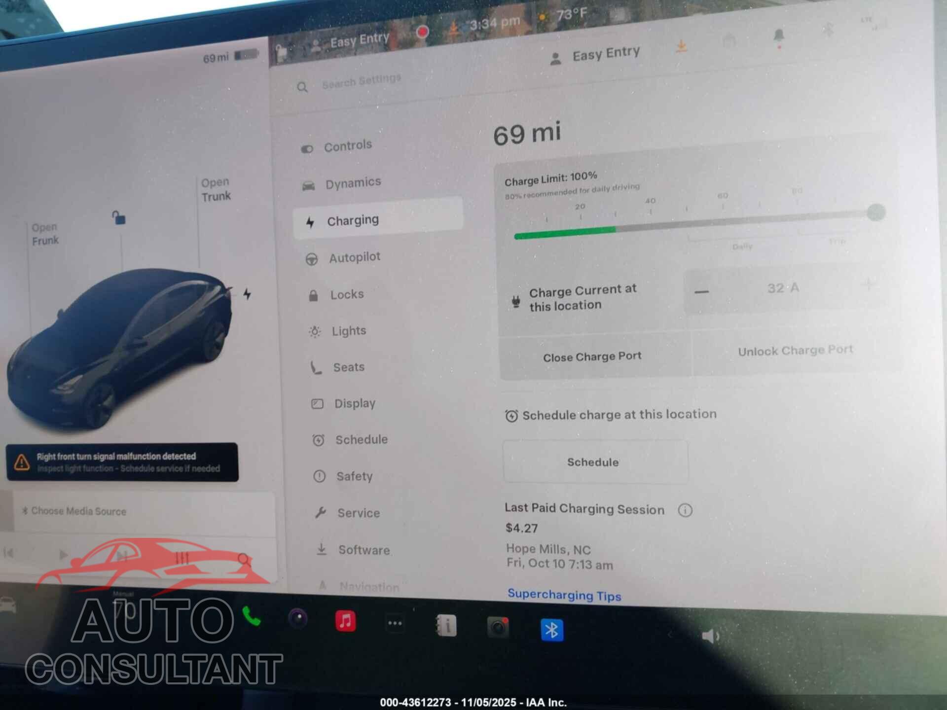 TESLA MODEL 3 2021 - 5YJ3E1EA7MF976404
