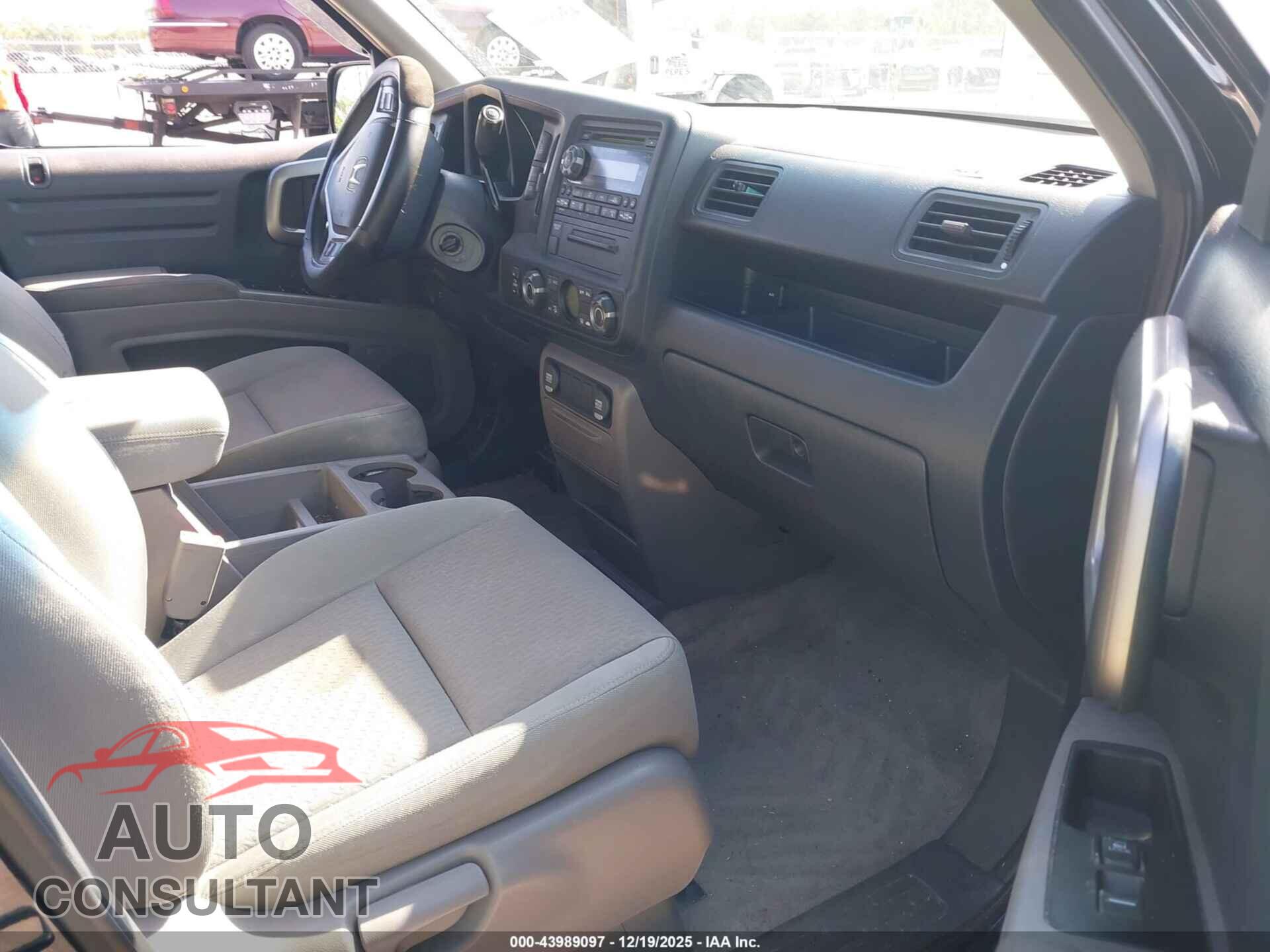 HONDA RIDGELINE 2012 - 5FPYK1F49CB452667