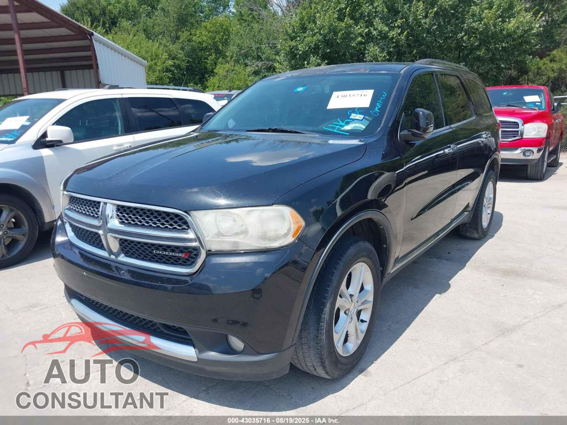 DODGE DURANGO 2013 - 1C4RDHDG7DC645797