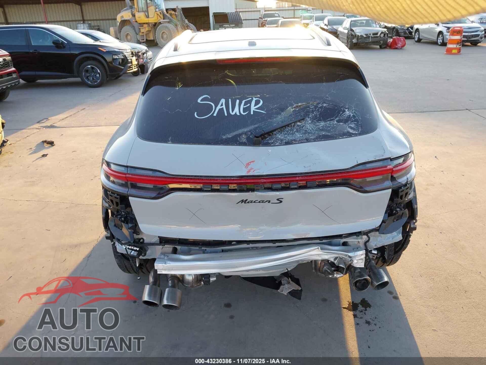 PORSCHE MACAN 2023 - WP1AG2A59PLB39783