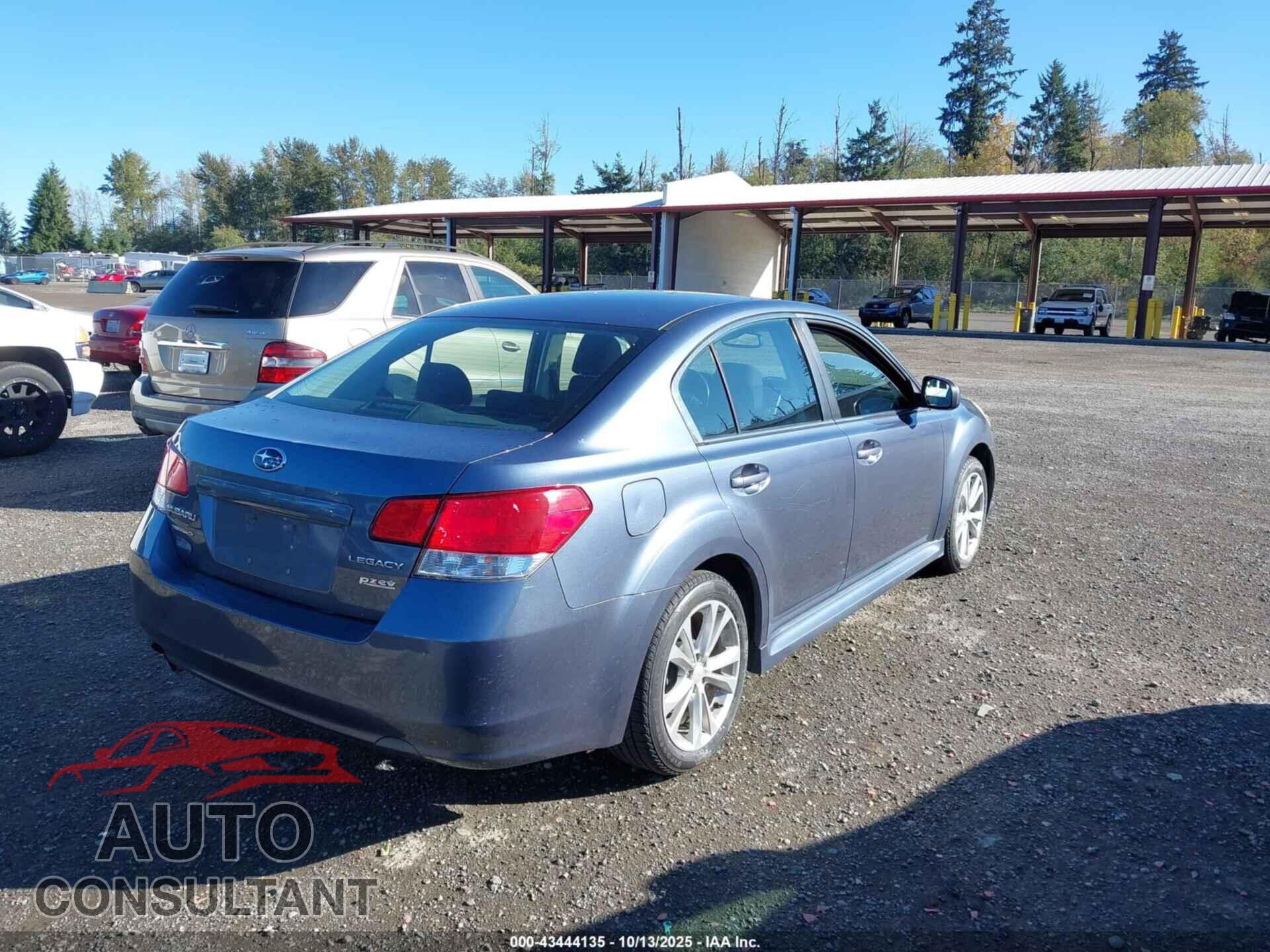 SUBARU LEGACY 2013 - 4S3BMBG65D3026617