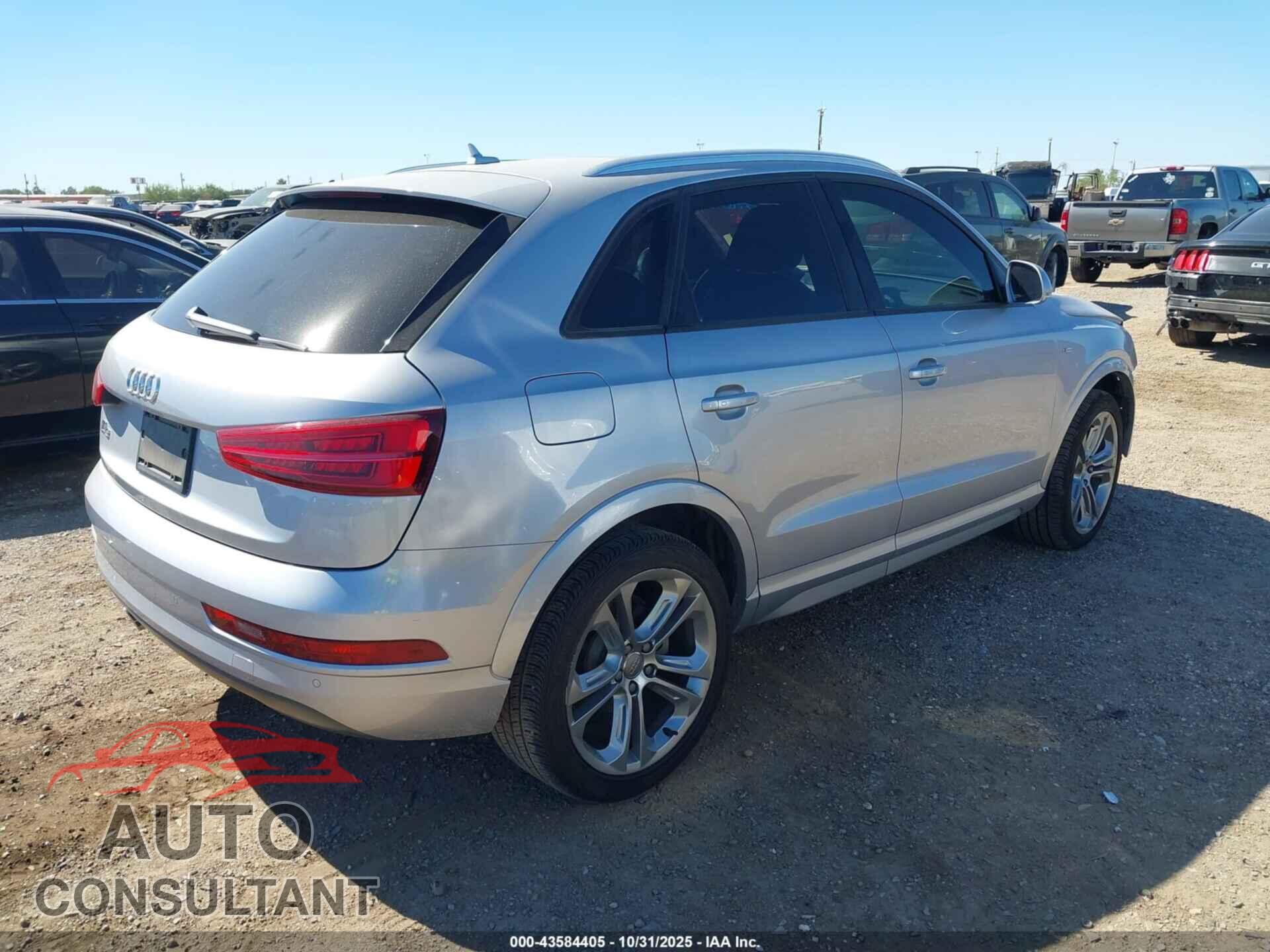 AUDI Q3 2018 - WA1BCCFS5JR015532