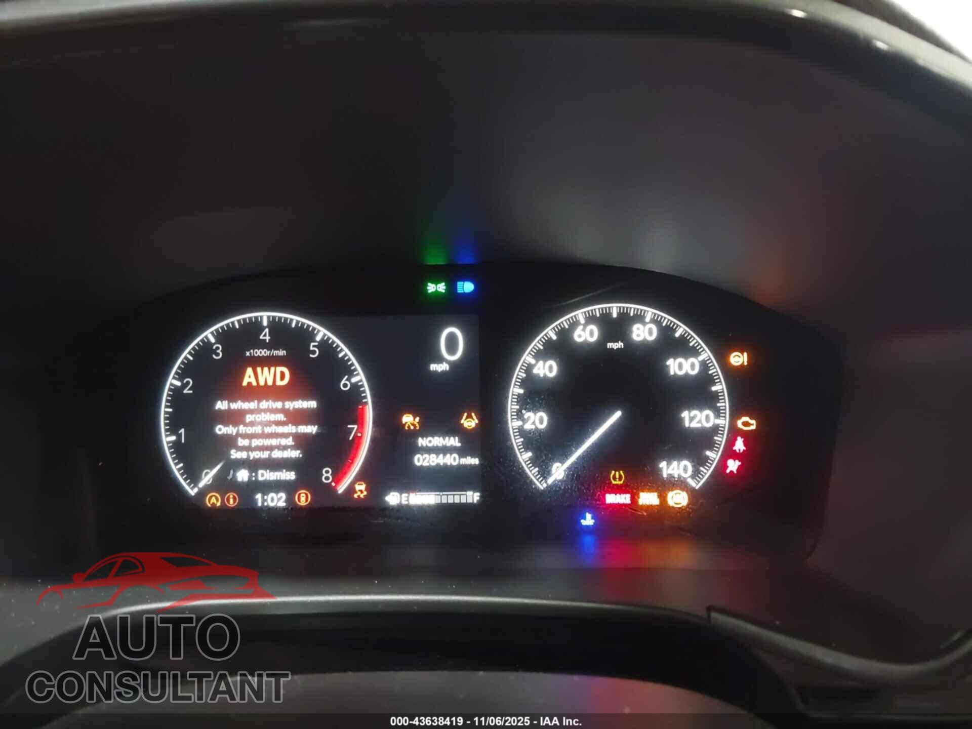 HONDA CR-V 2023 - 2HKRS4H20PH436603