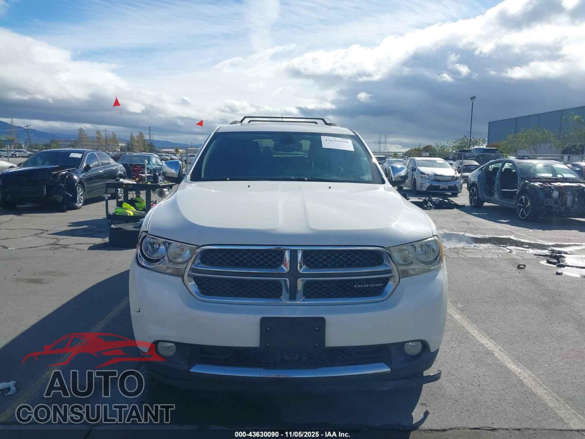 DODGE DURANGO 2011 - 1D4SD4GT0BC648317