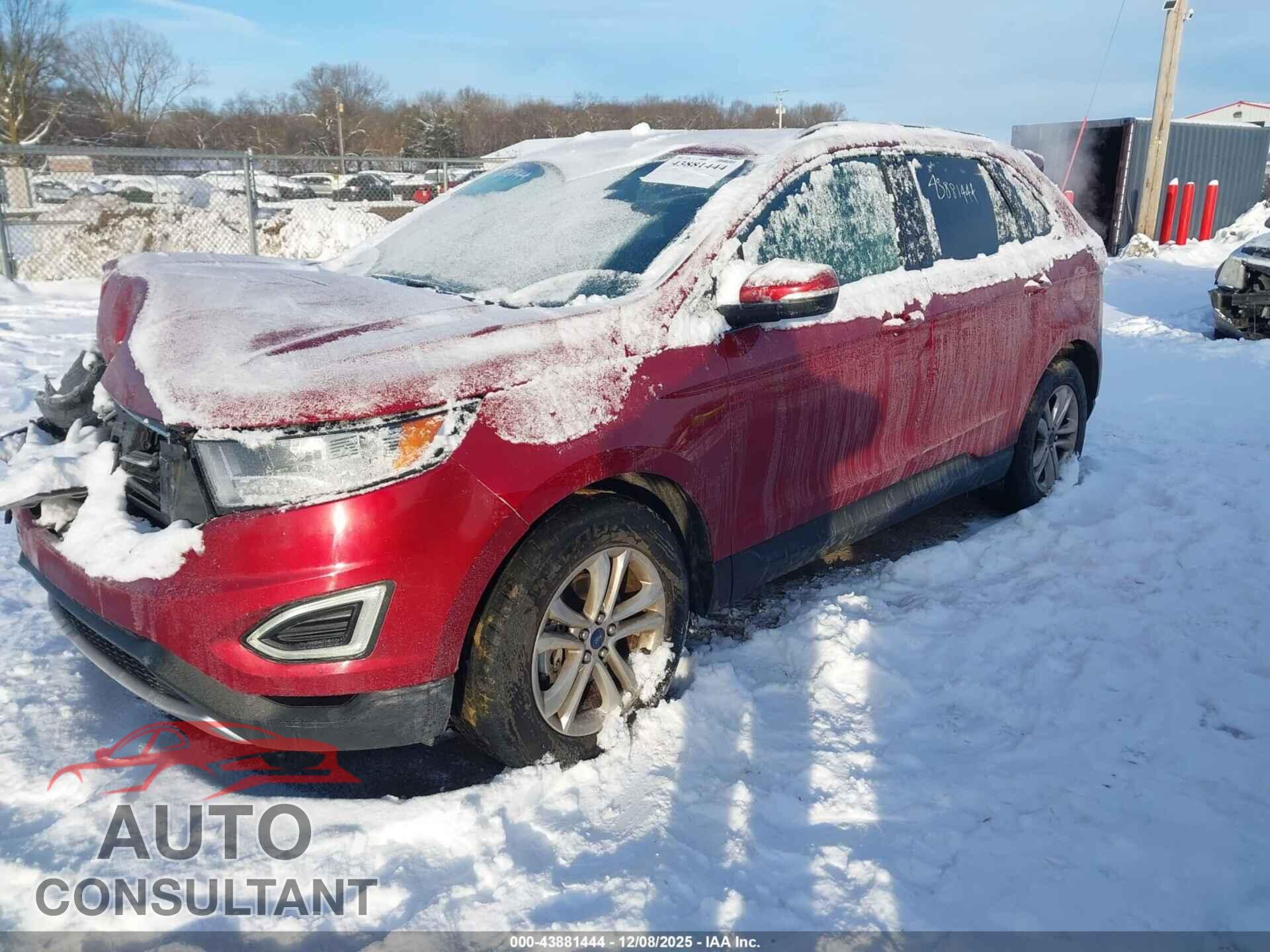 FORD EDGE 2015 - 2FMTK3J90FBB66009