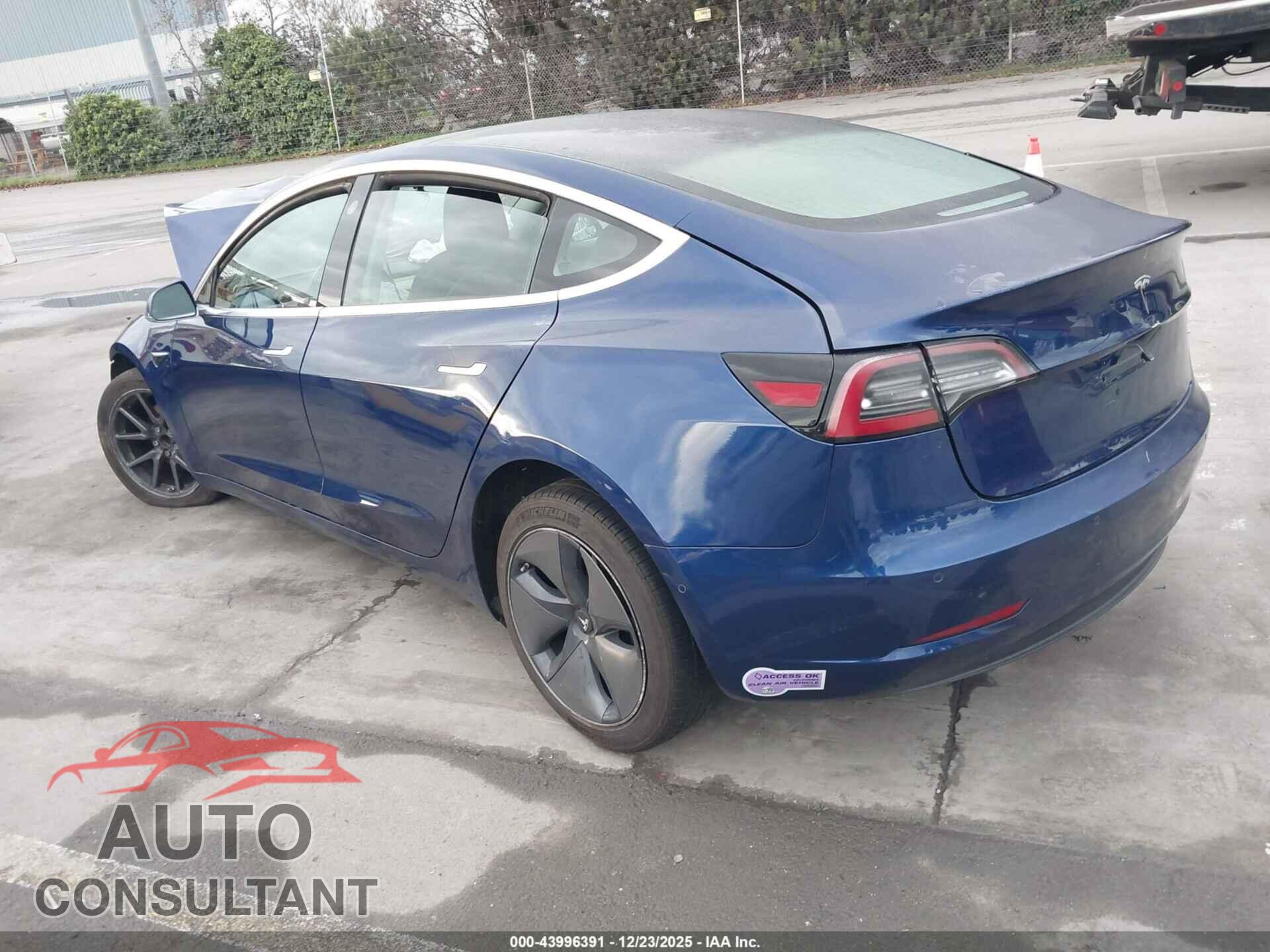 TESLA MODEL 3 2019 - 5YJ3E1EA2KF299534