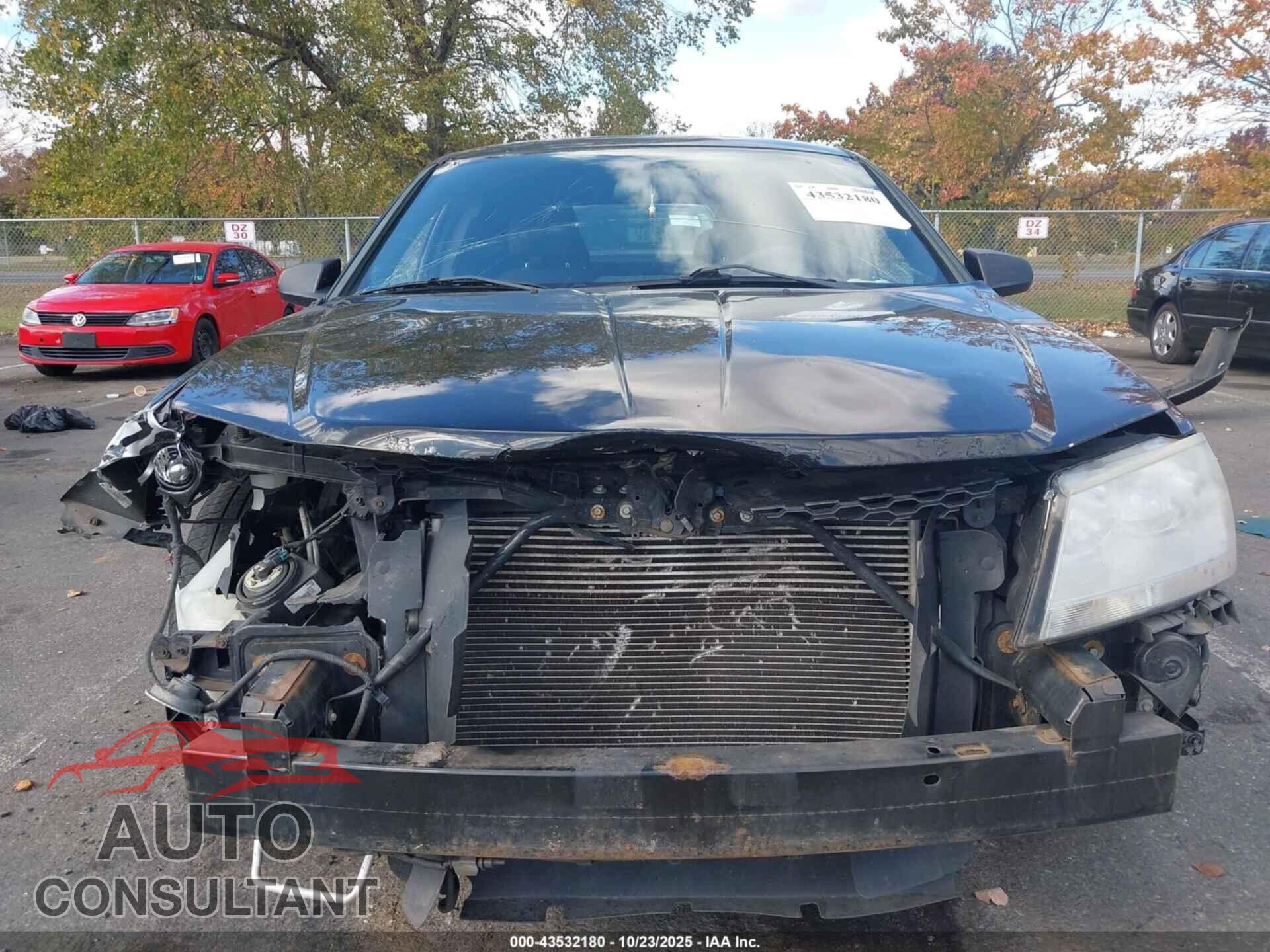 DODGE AVENGER 2013 - 1C3CDZAB0DN537227
