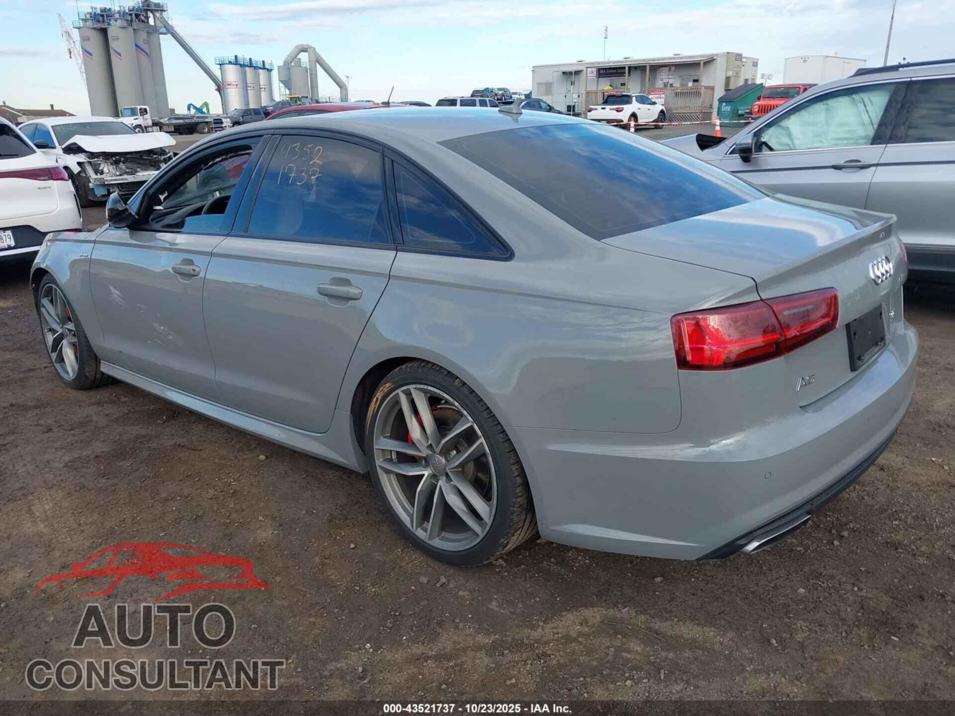 AUDI A6 2018 - WAUG3AFC9JN087475