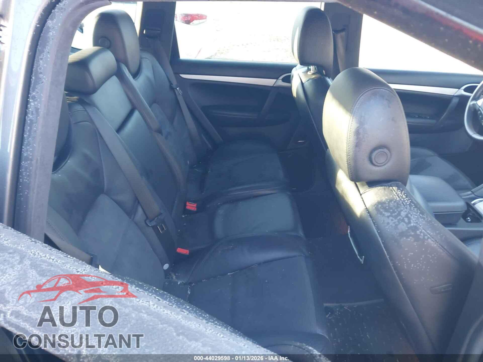 PORSCHE CAYENNE 2010 - WP1AD2AP9ALA60504