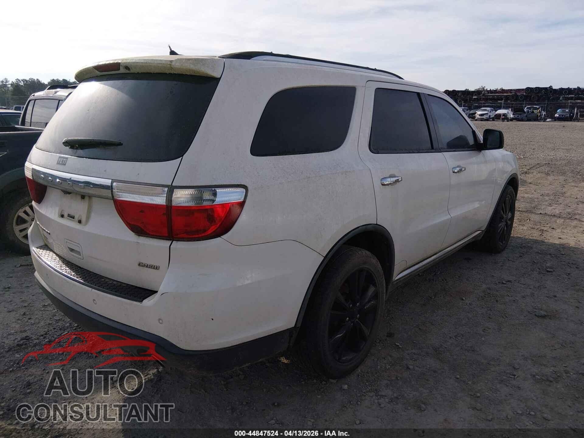 DODGE DURANGO 2011 - 1D4RD4GG0BC652823