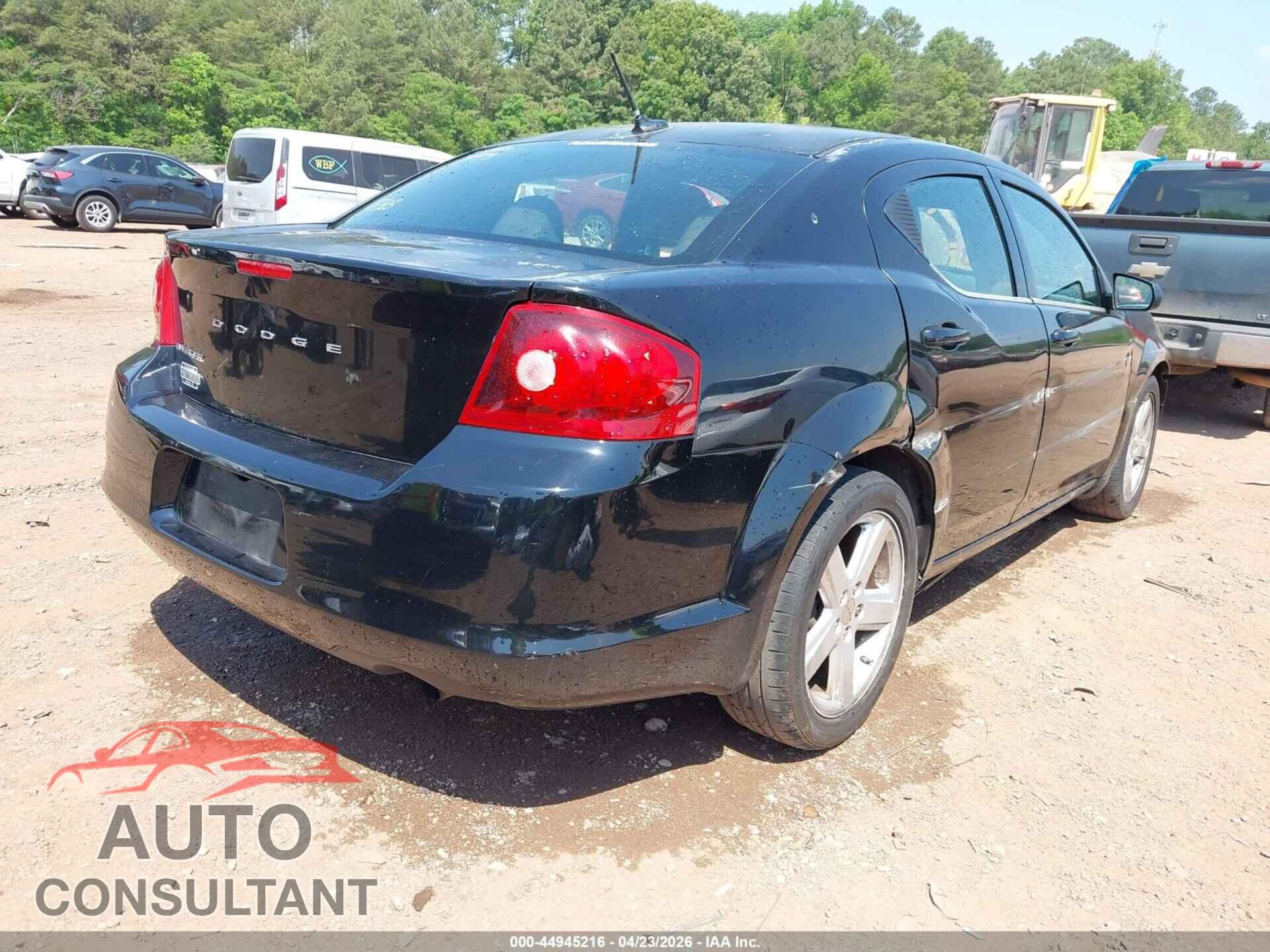 DODGE AVENGER 2013 - 1C3CDZAB1DN646201